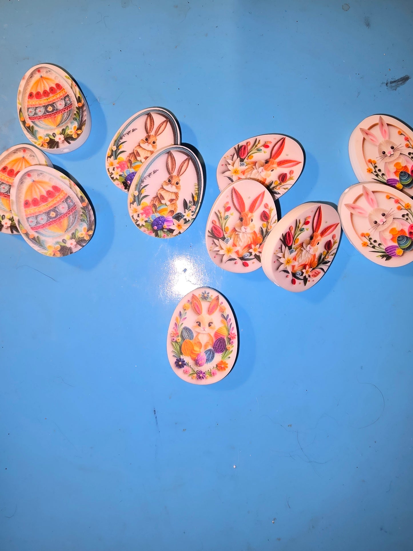 Silicone Focal/Straw topper Easter