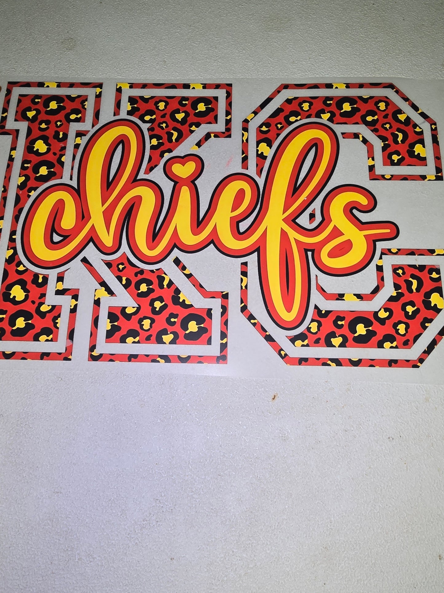 Heat Transfers - Kansas City Cheifs