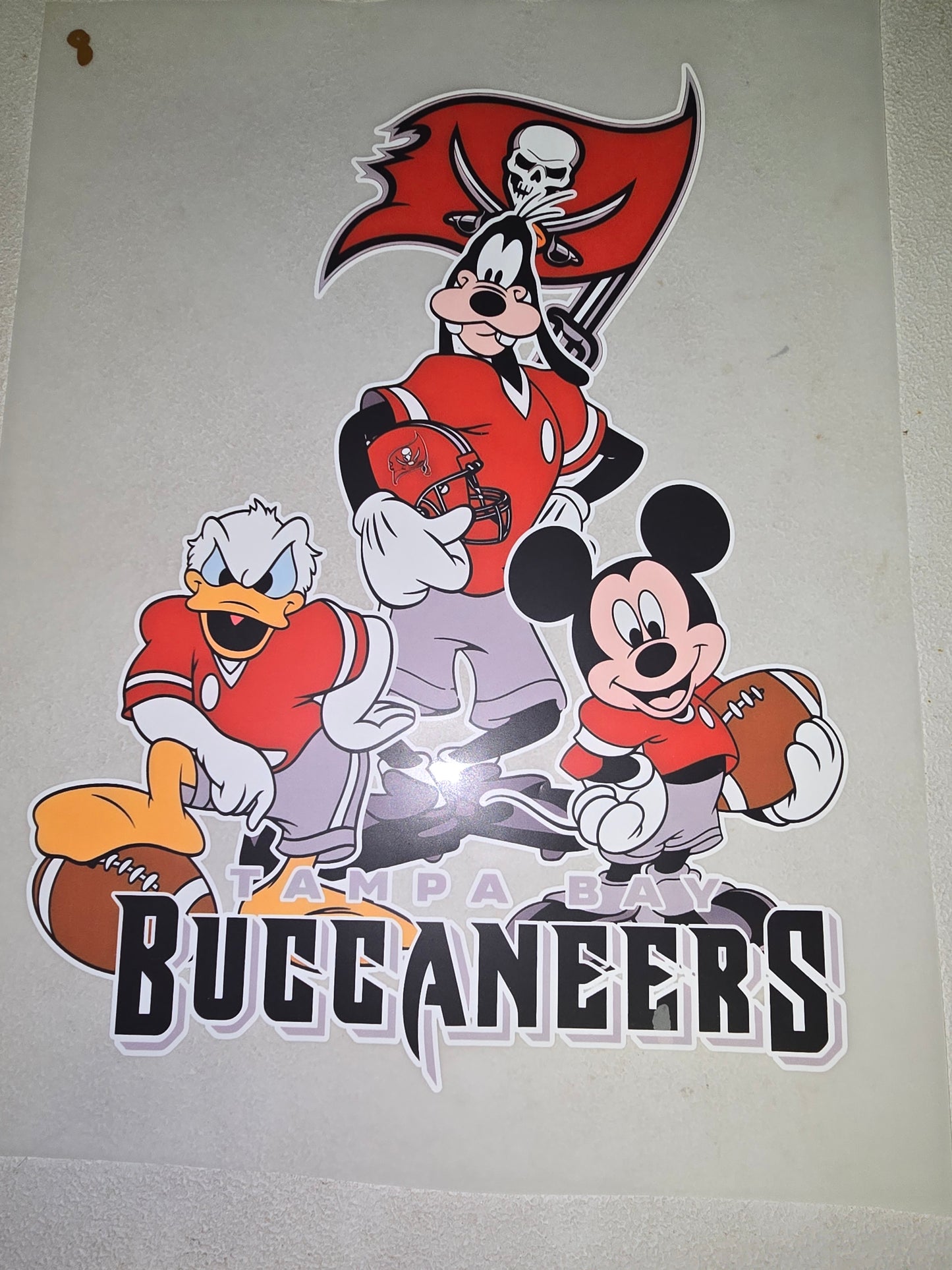 Heat Transfers - Steelers, Buccaners