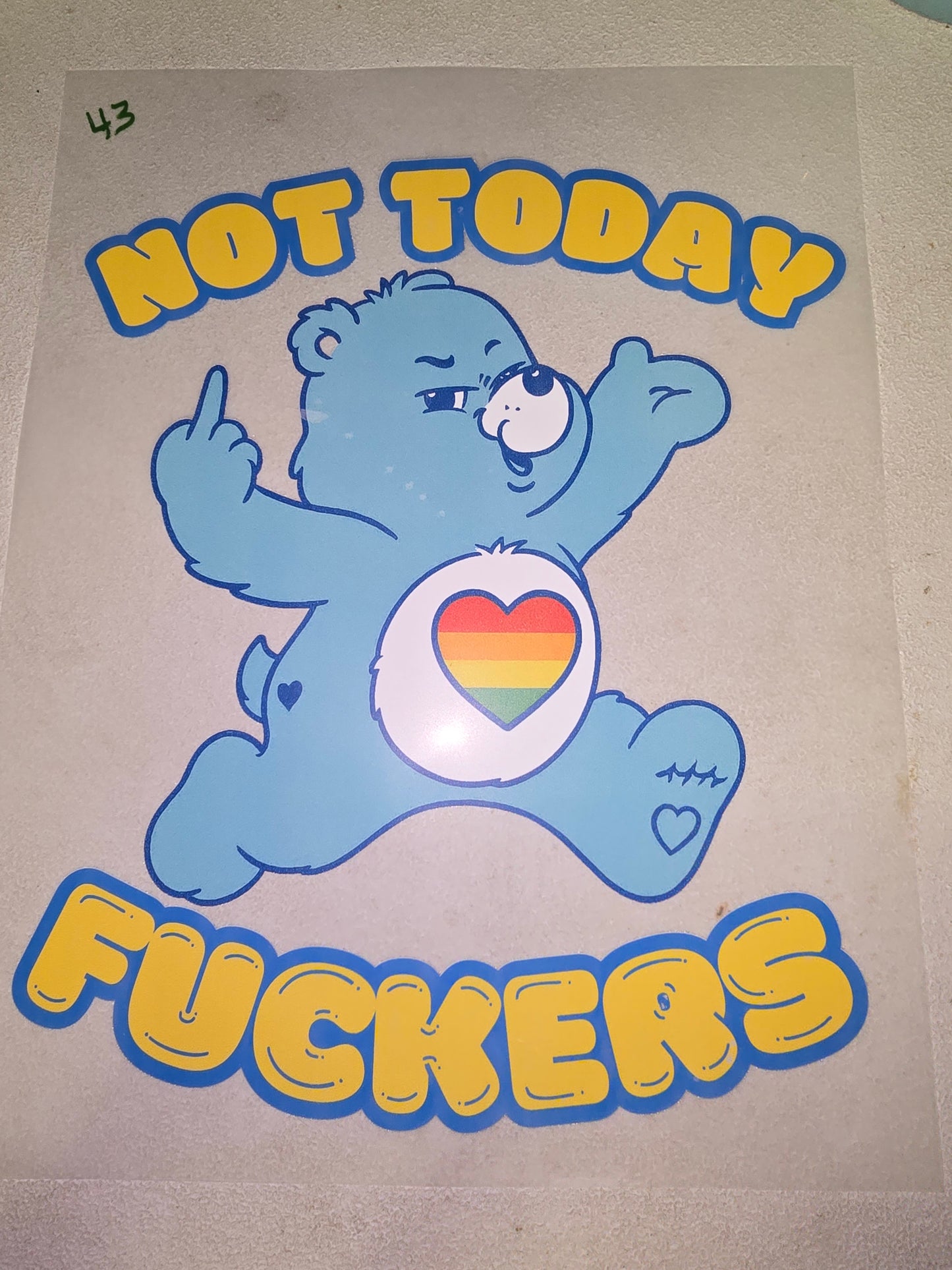 Heat Transfer - Adult Gardening, Swear Bears, Aliens