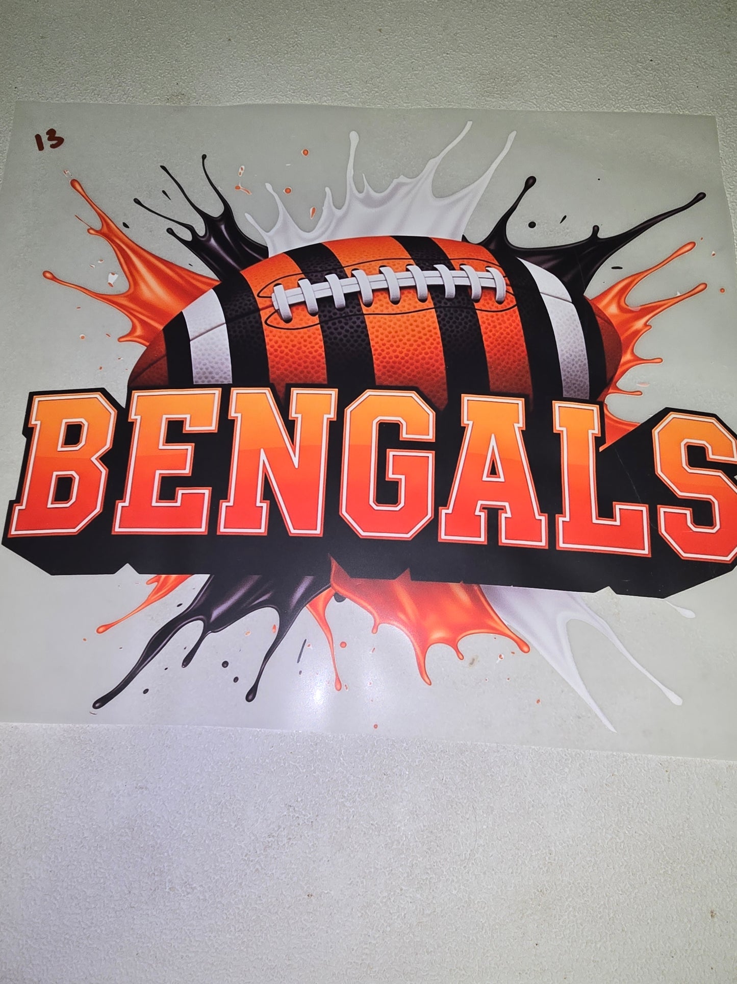 Heat Transfers - Cleveland Browns, Bengals