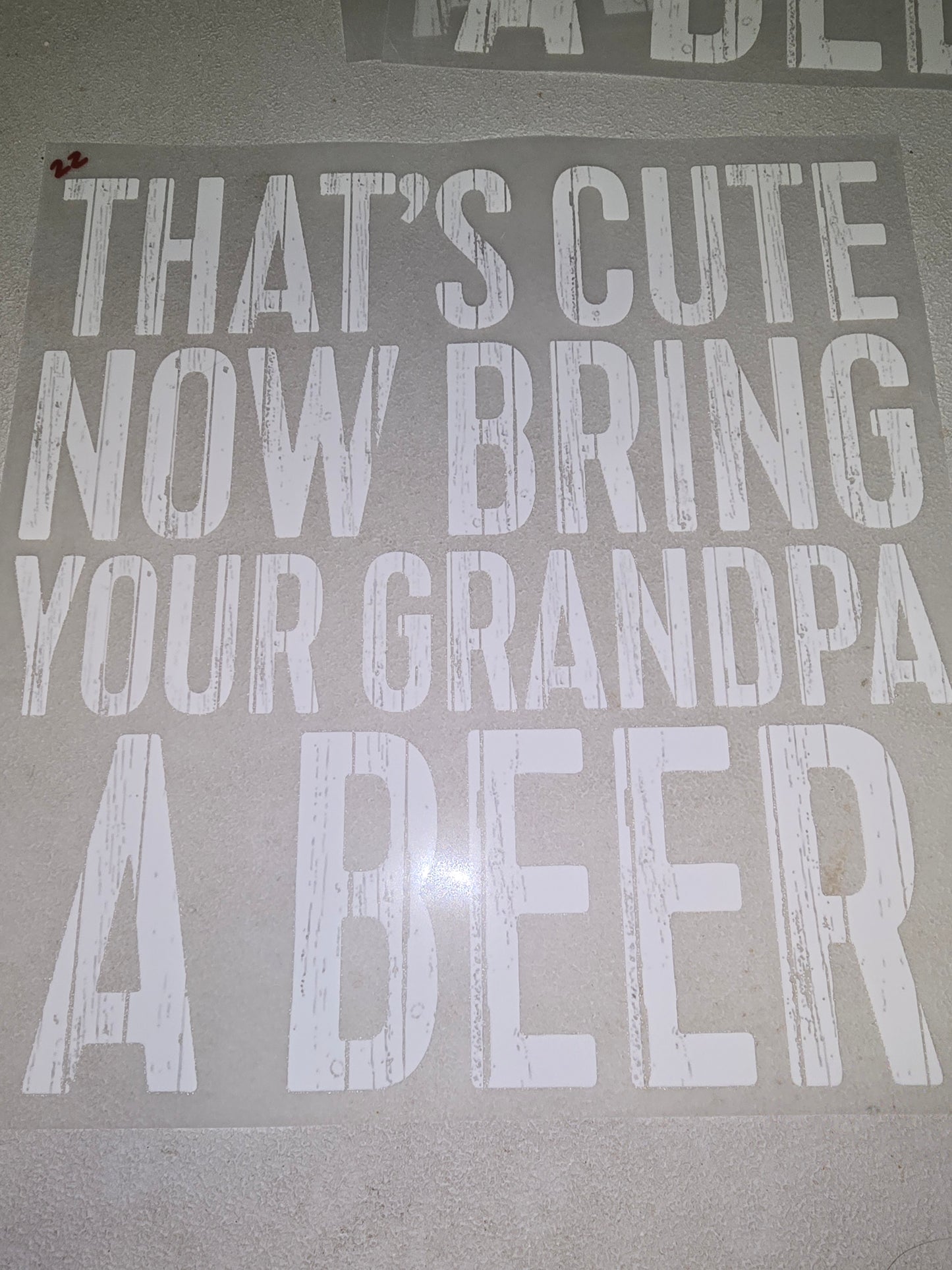 Heat Transfer - Grandma, Grandpa, Great Grandma