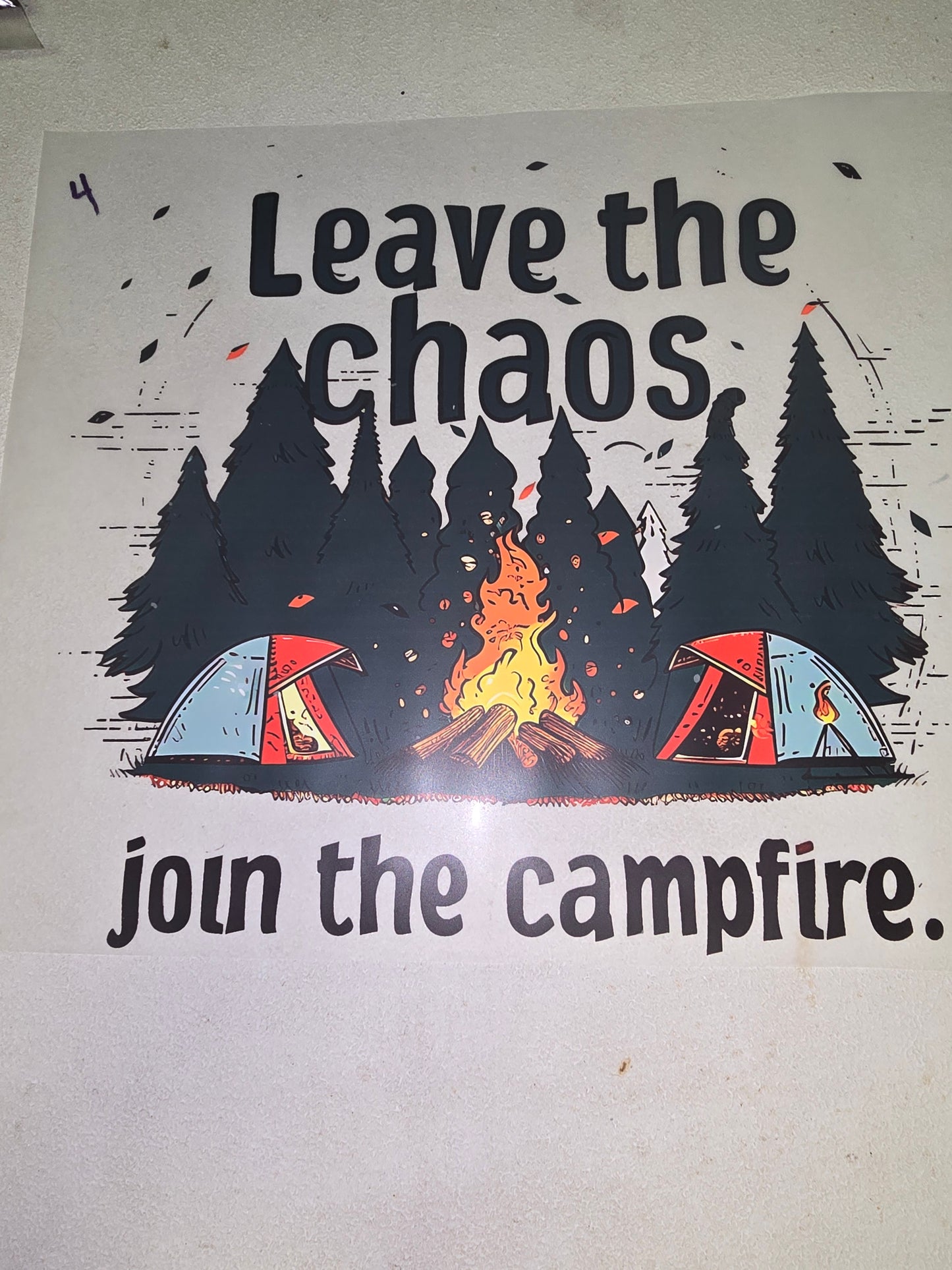 Heat Transfer - Camping, Cruising, Hippie, Farmers Market, Farm, Summer, Relax