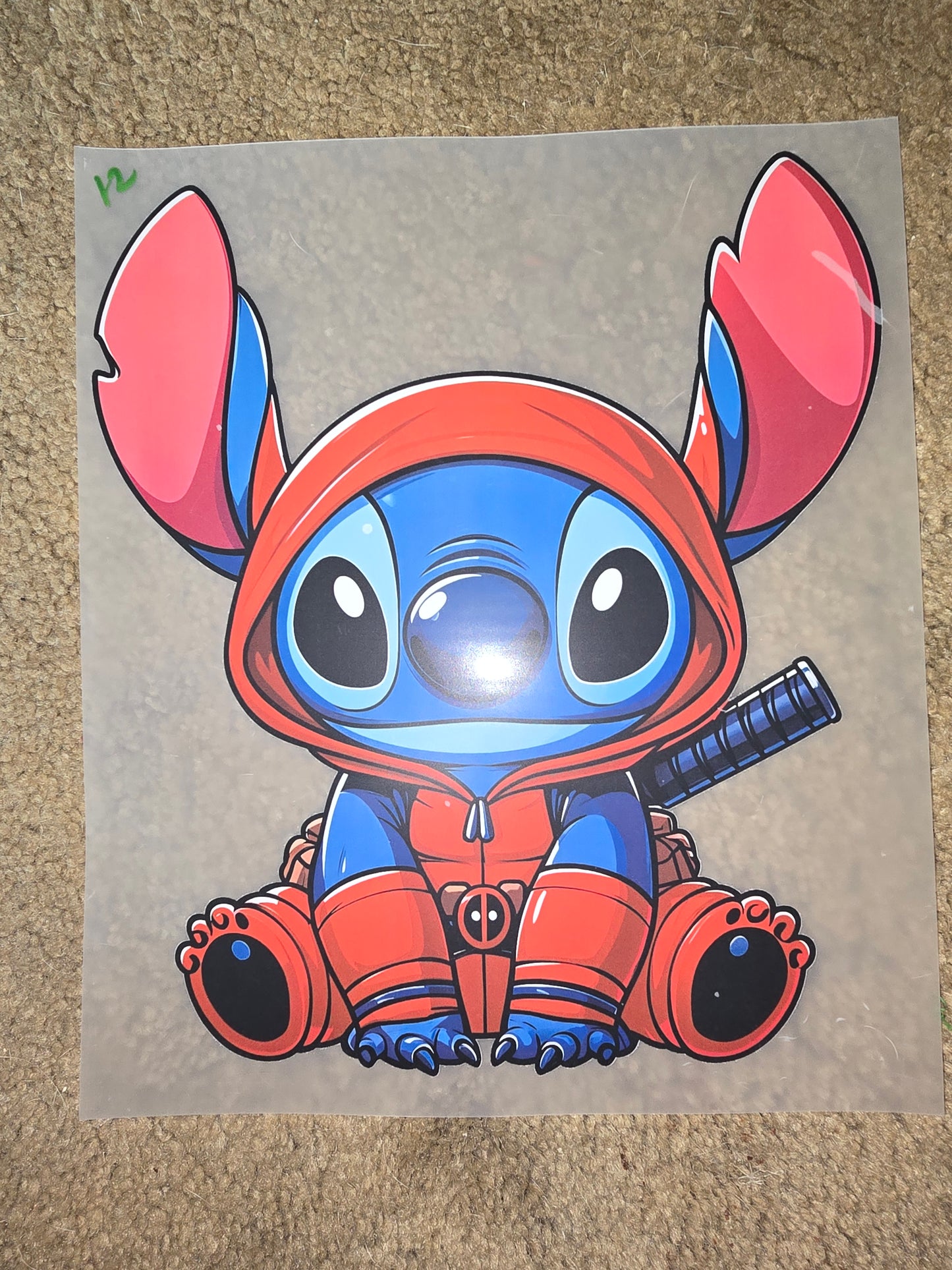 Heat Transfer - Stitch/HK and Friends