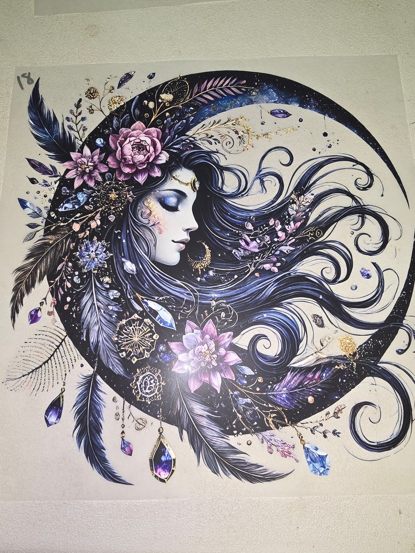 Heat Transfer - Skulls, Skeletons, People, Tarot Cards, Witches