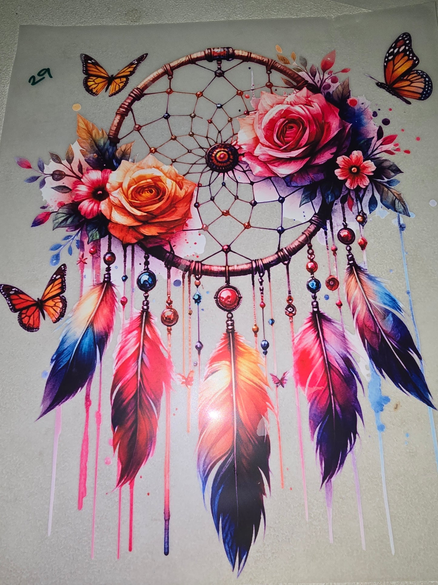 Heat Transfer - Heart, Bow, Flowers, Gnomes, Dreamcatchers, Moons