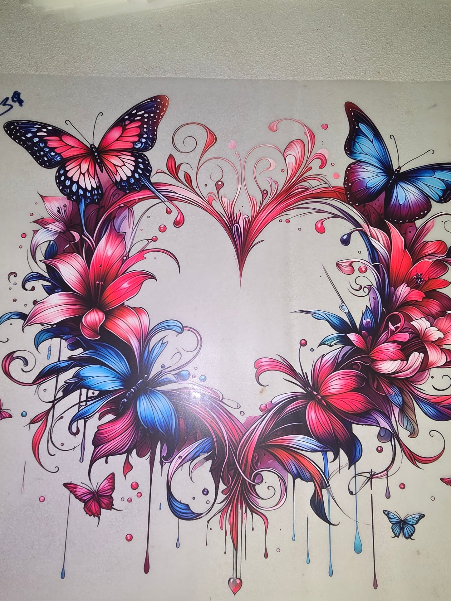 Heat Transfer - Bee, Butterfly, Dragonfly, Moth