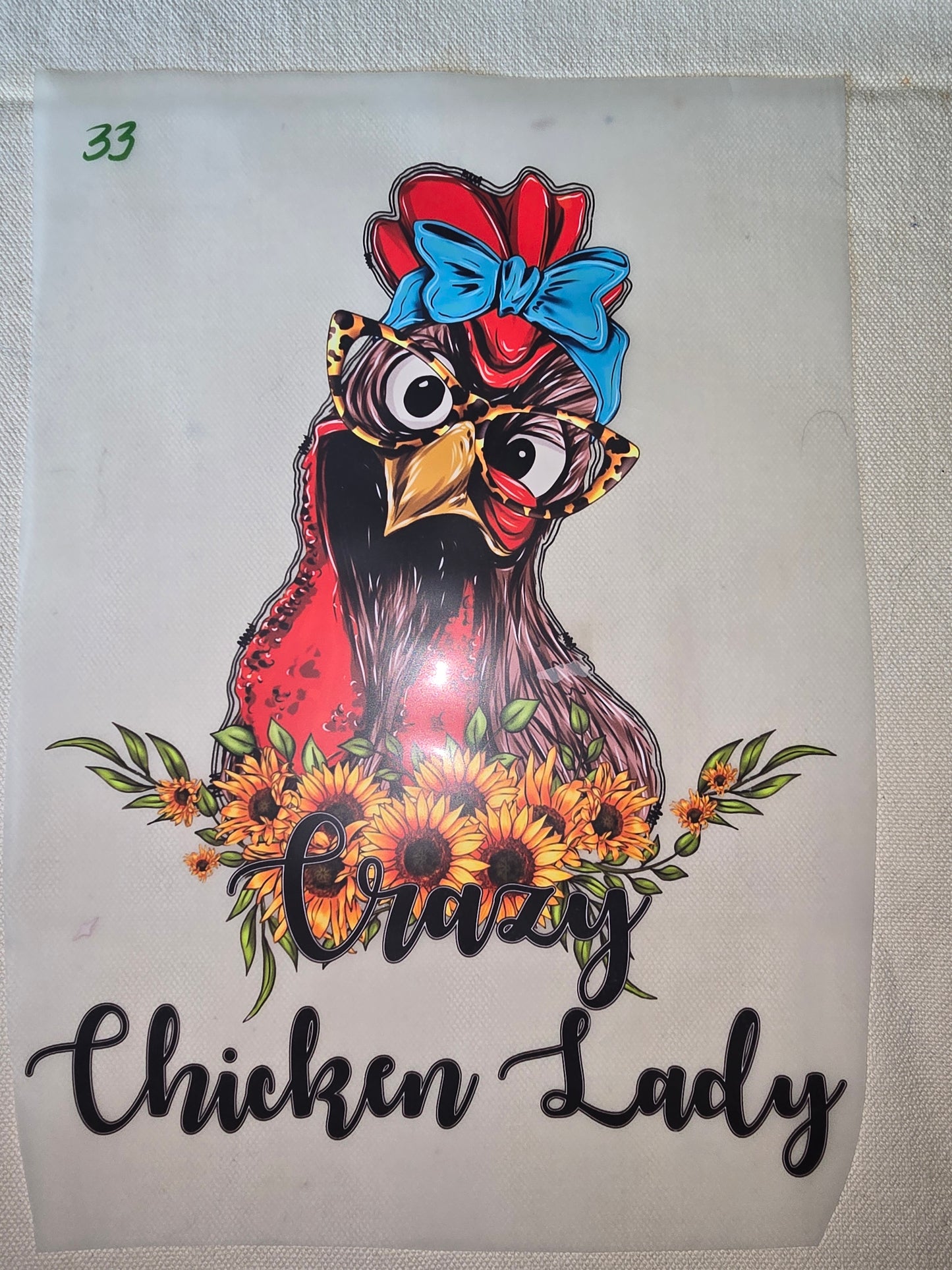 Heat Transfer - Chicken and other feathered friends