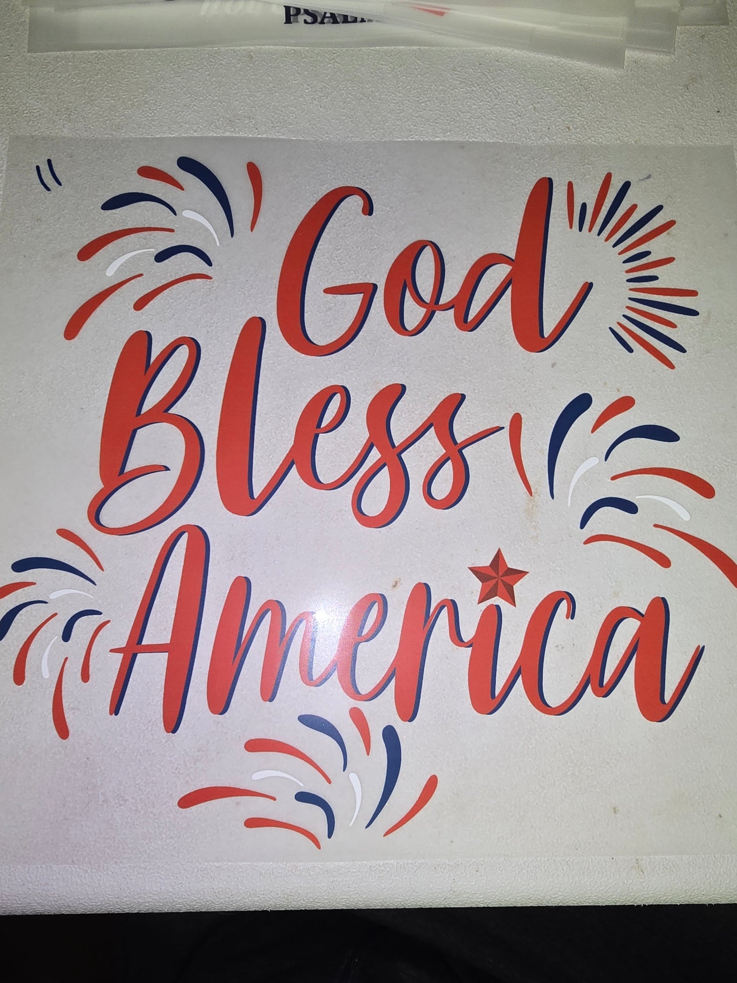 Heat Transfer - 4th of July, Inspirational Quotes