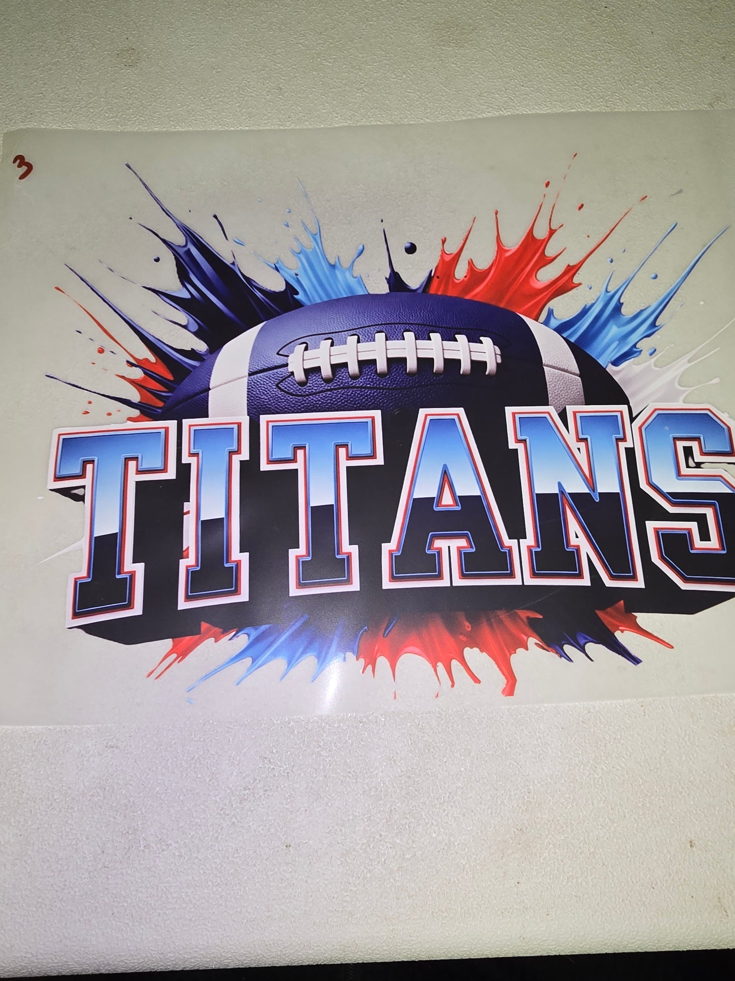 Heat Transfers - Titans, Rams, NFL, Football