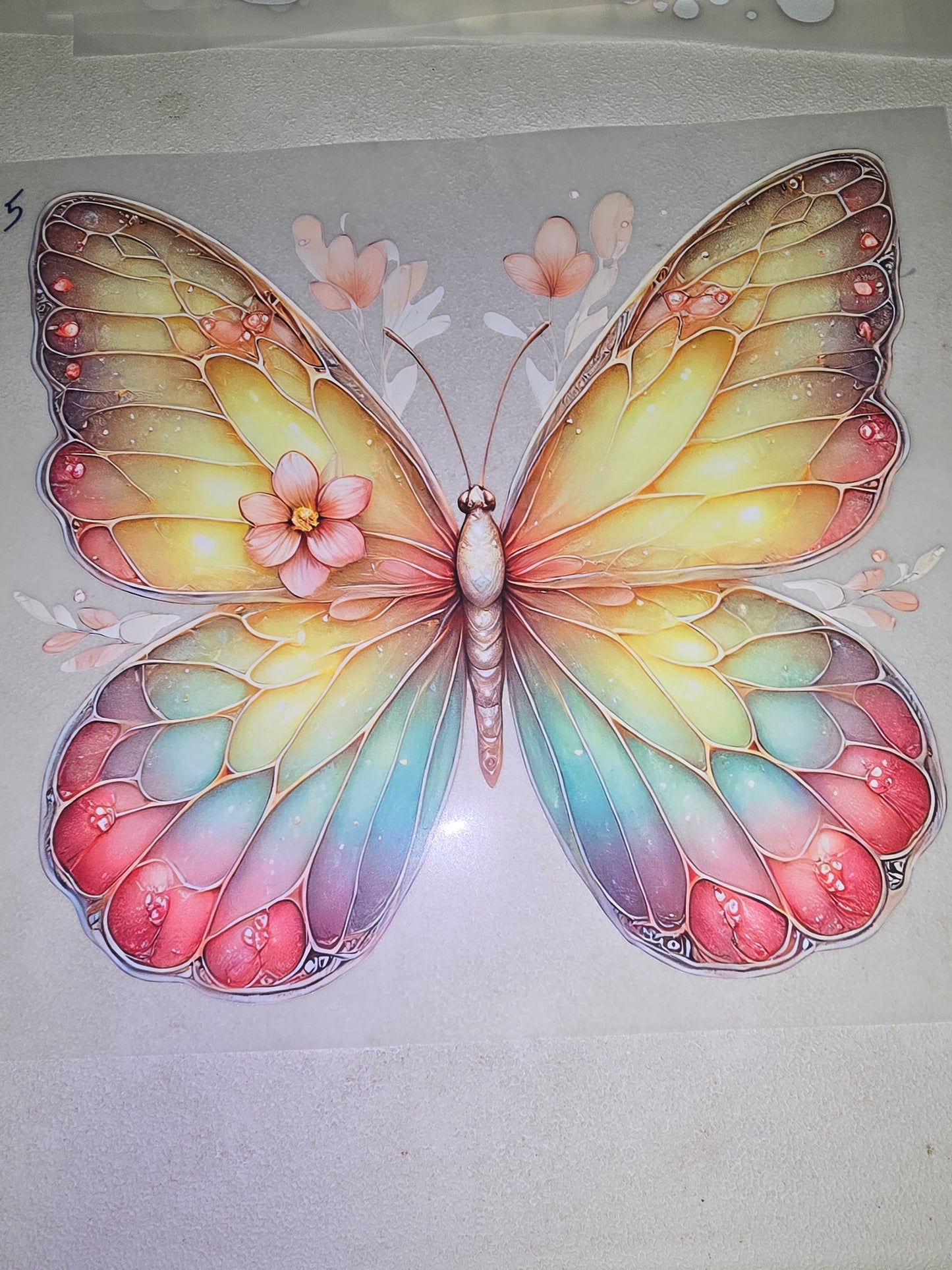 Heat Transfer - Bee, Butterfly, Dragonfly, Moth
