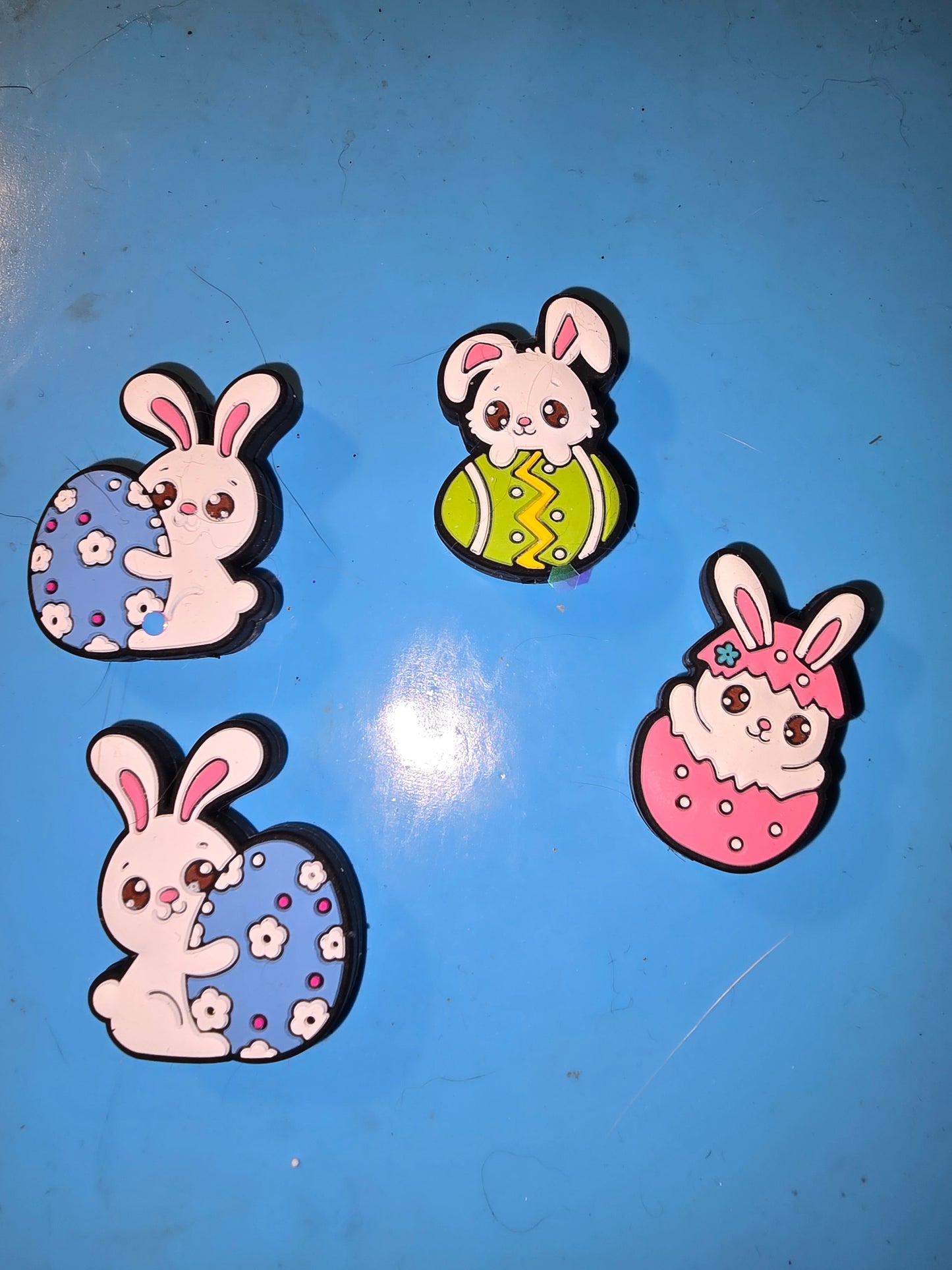 Silicone Focal/Straw topper Easter