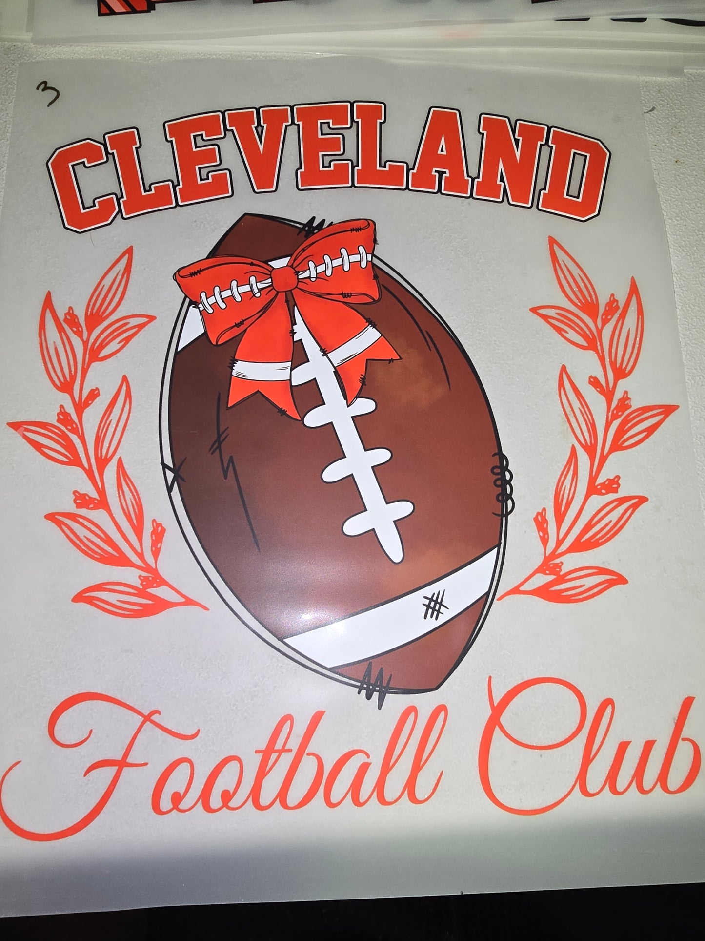 Heat Transfers - Cleveland Browns, Bengals