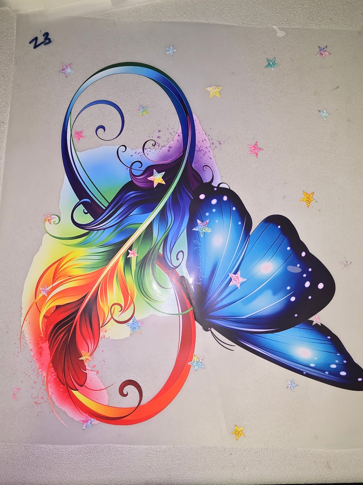 Heat Transfer - Bee, Butterfly, Dragonfly, Moth