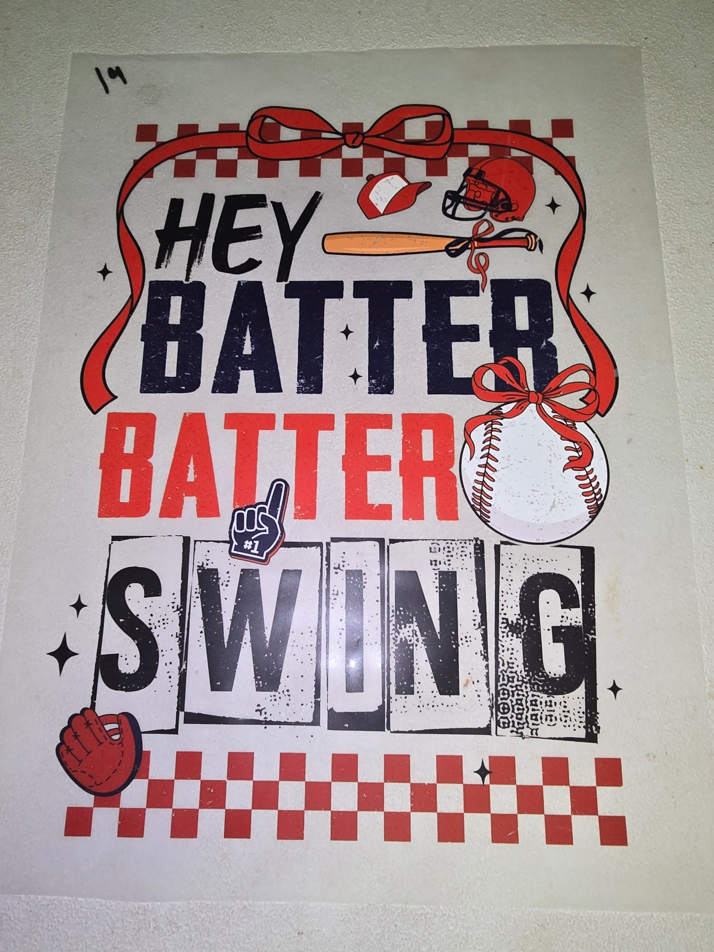 Heat Transfers - Baseball, Softball