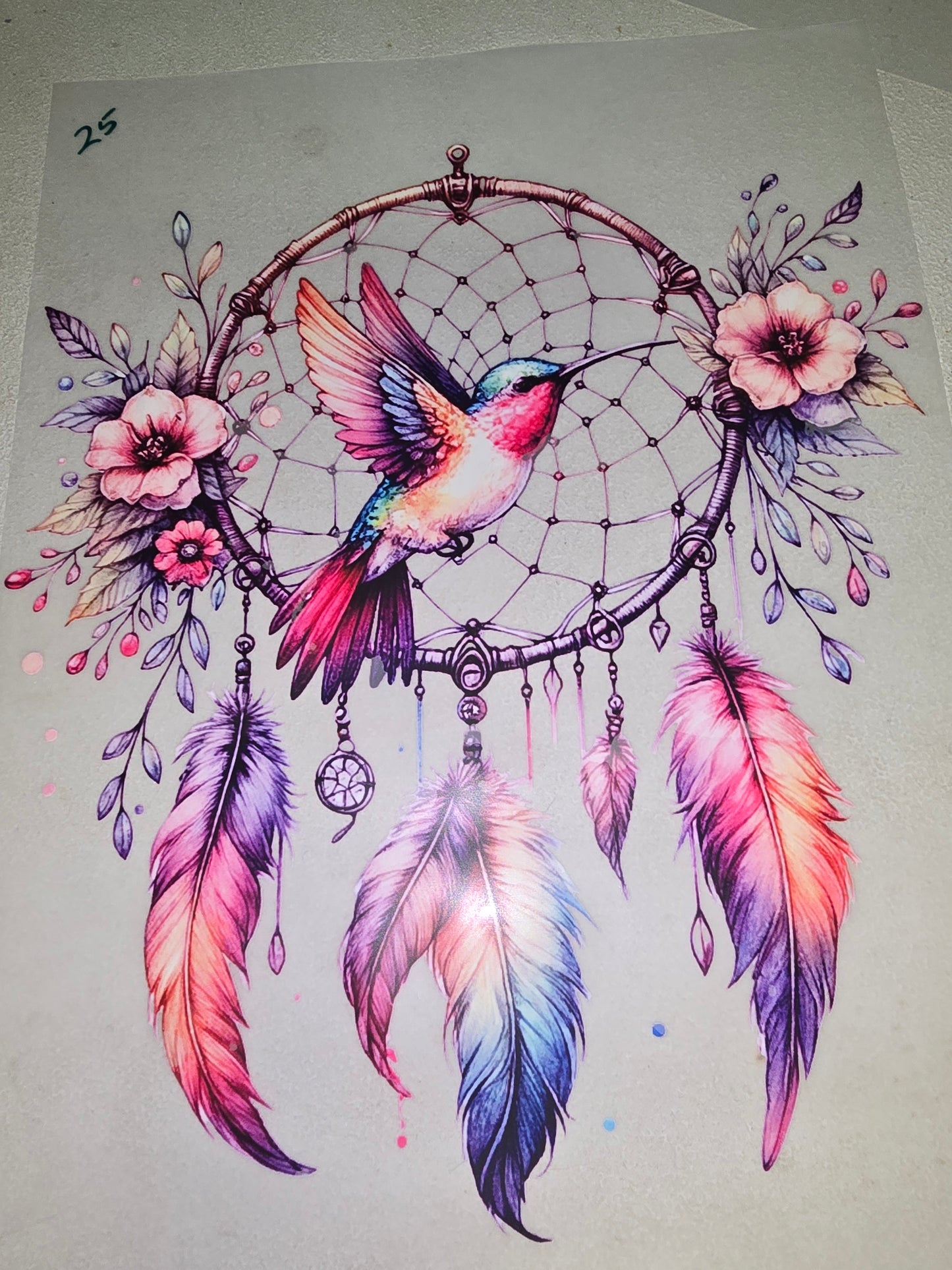 Heat Transfer - Heart, Bow, Flowers, Gnomes, Dreamcatchers, Moons
