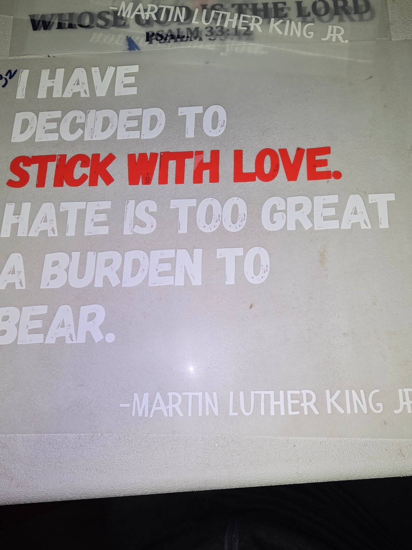 Heat Transfer - 4th of July, Inspirational Quotes