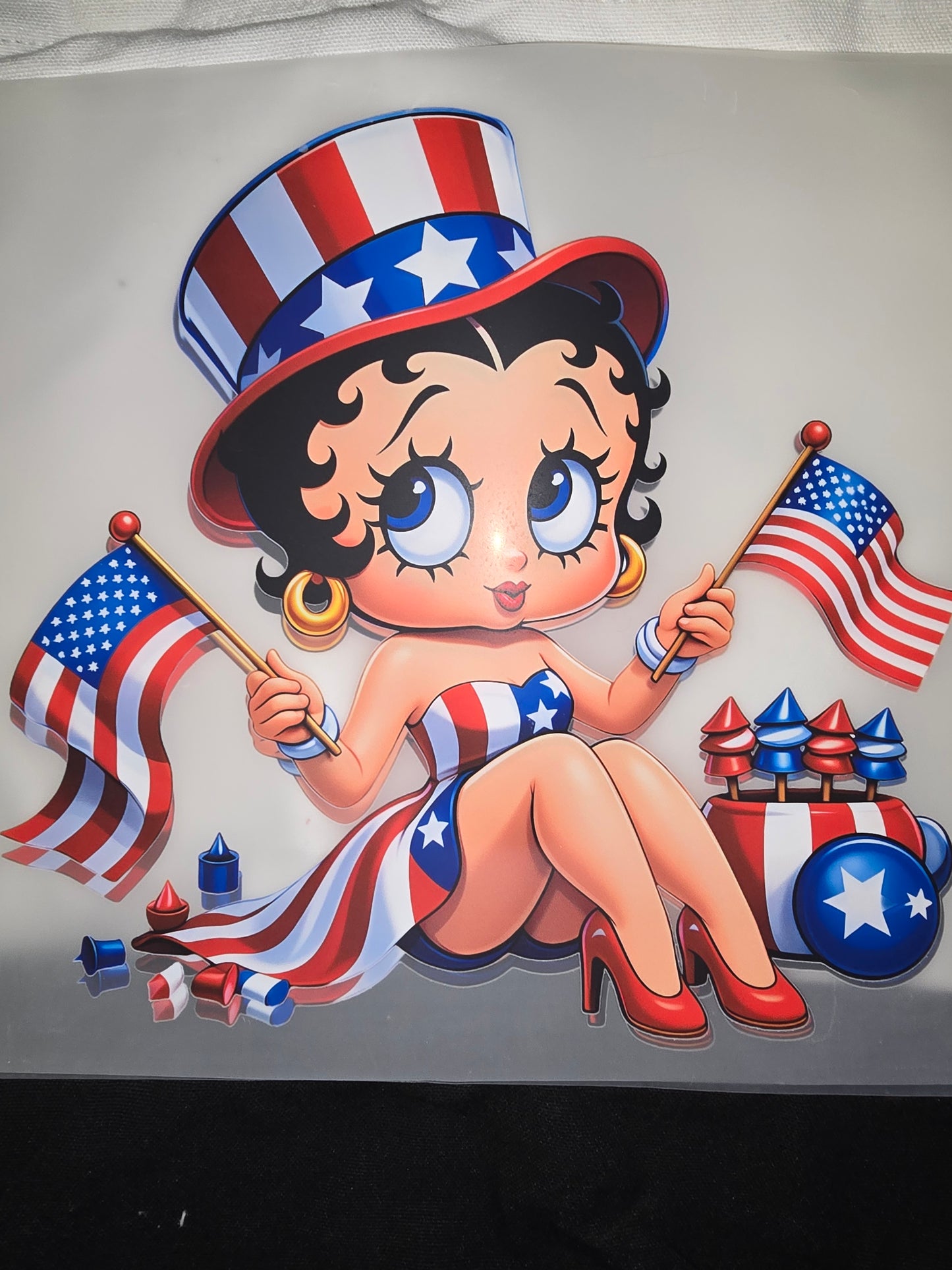 Heat Transfer - Betty Boop