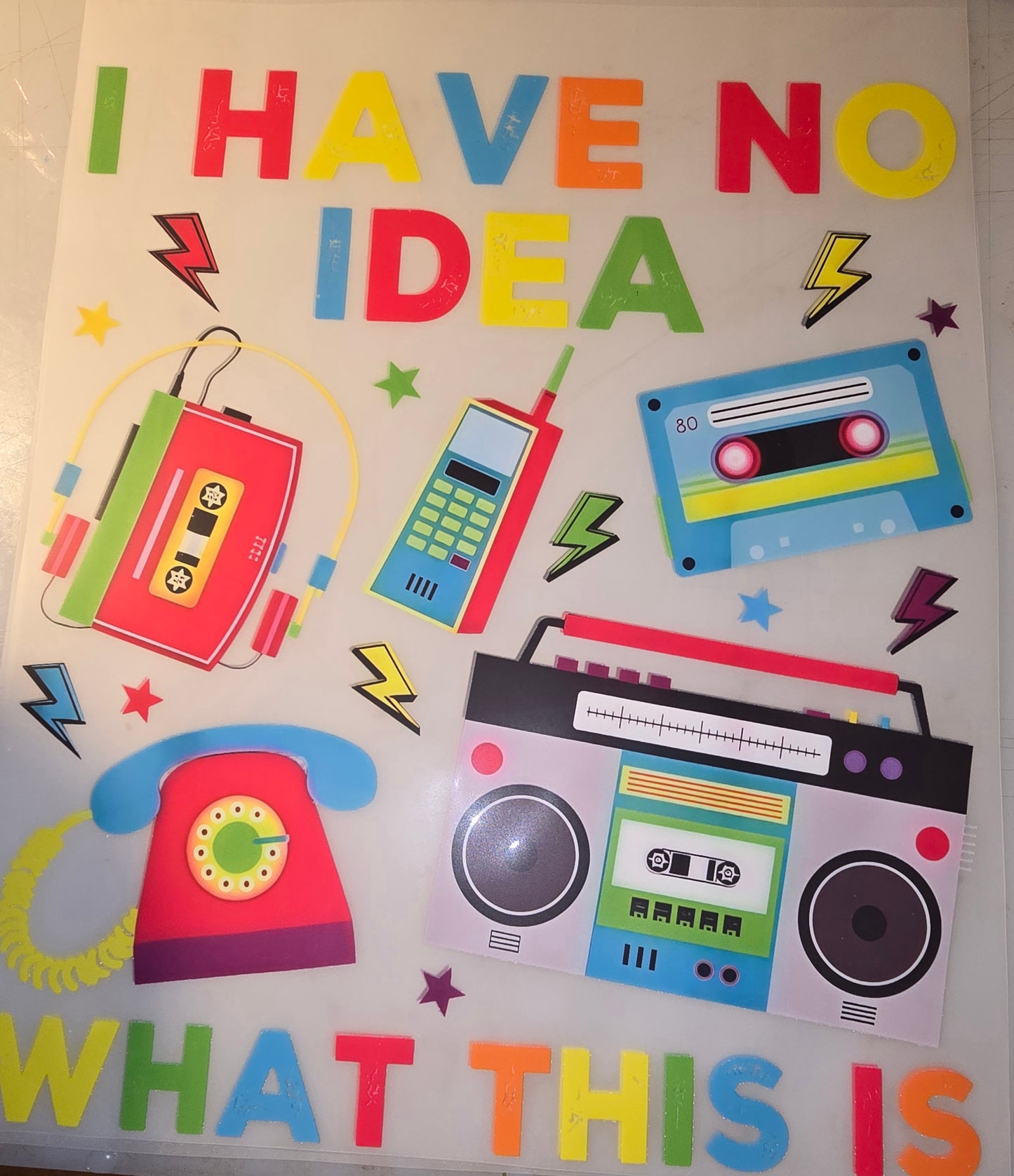 Heat Transfer - Crafting, Reading, Art, Retro, Music, Traveling, Emoji, Lips