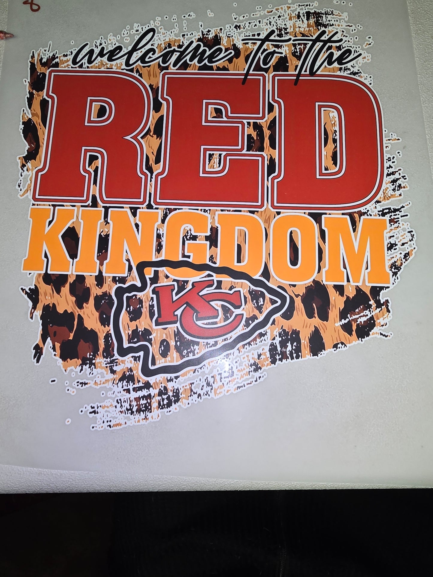 Heat Transfers - Kansas City Cheifs