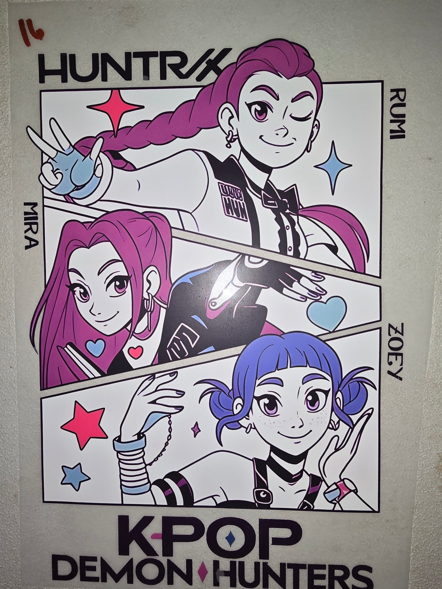 Heat Transfer - Saja Boys, Kpop, Sailor Moon, Dragonball Z, Demon Hunters, Huntrix, Afro Samari