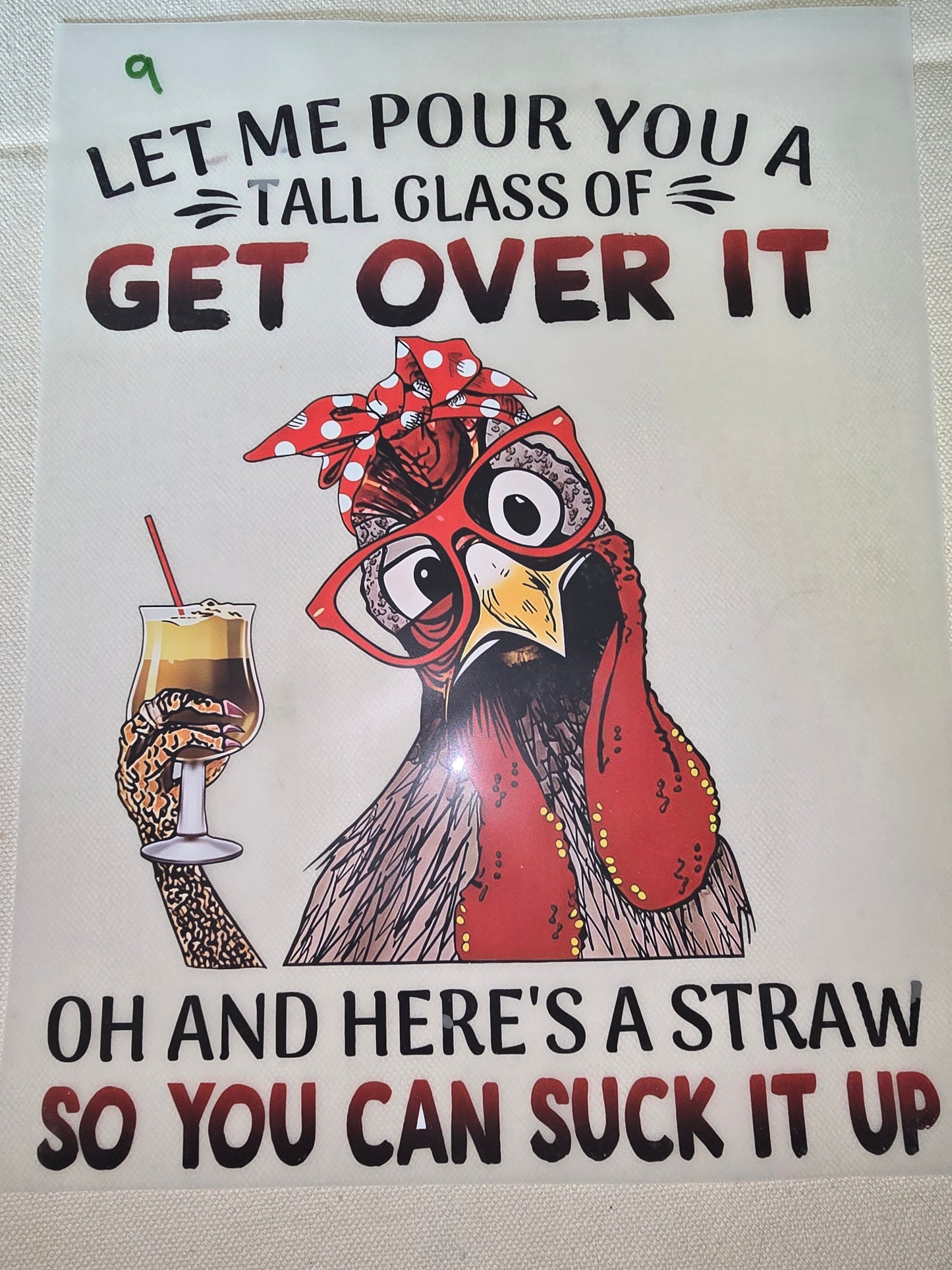 Heat Transfer - Chicken and other feathered friends