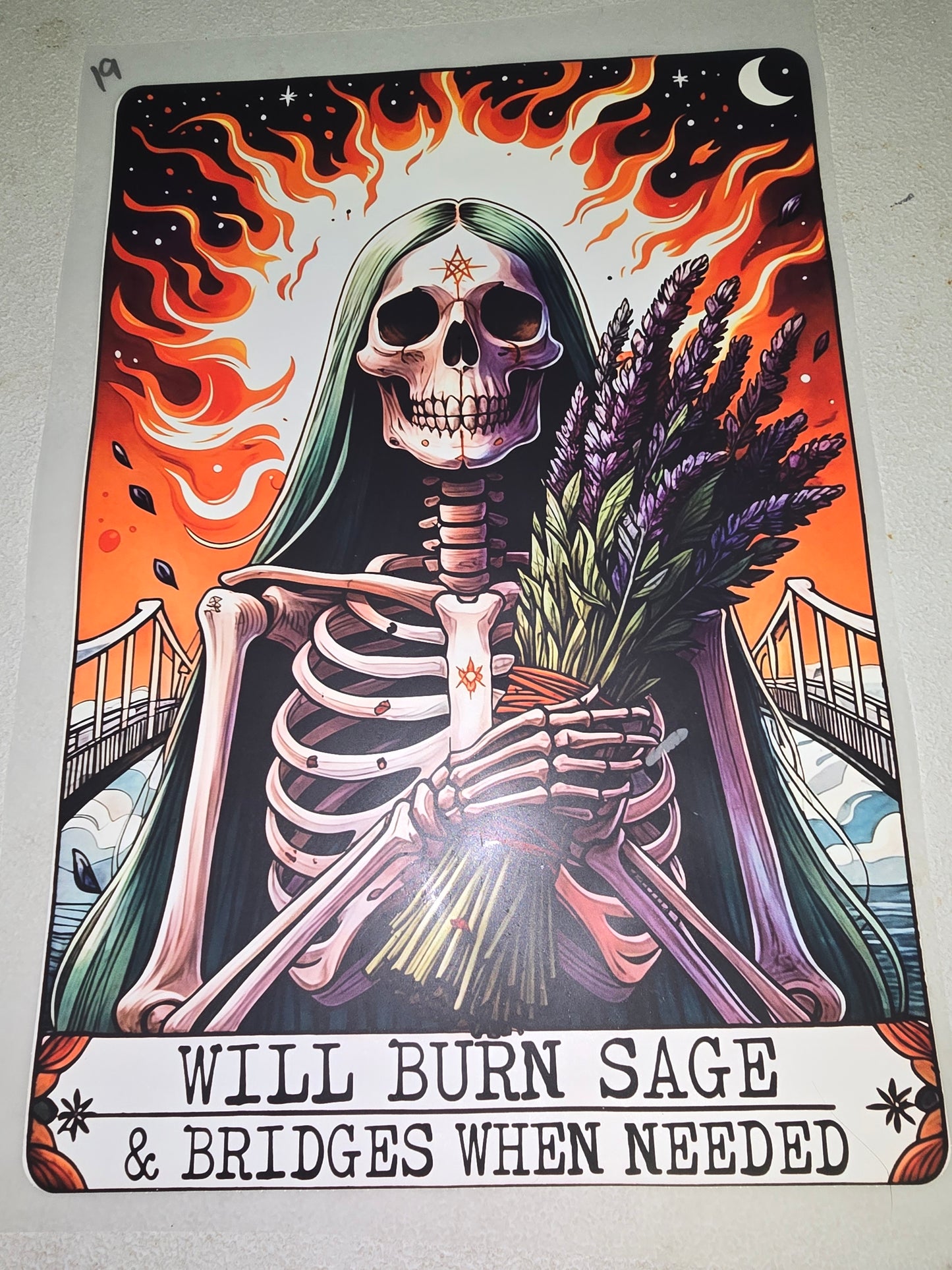 Heat Transfer - Skulls, Skeletons, People, Tarot Cards, Witches