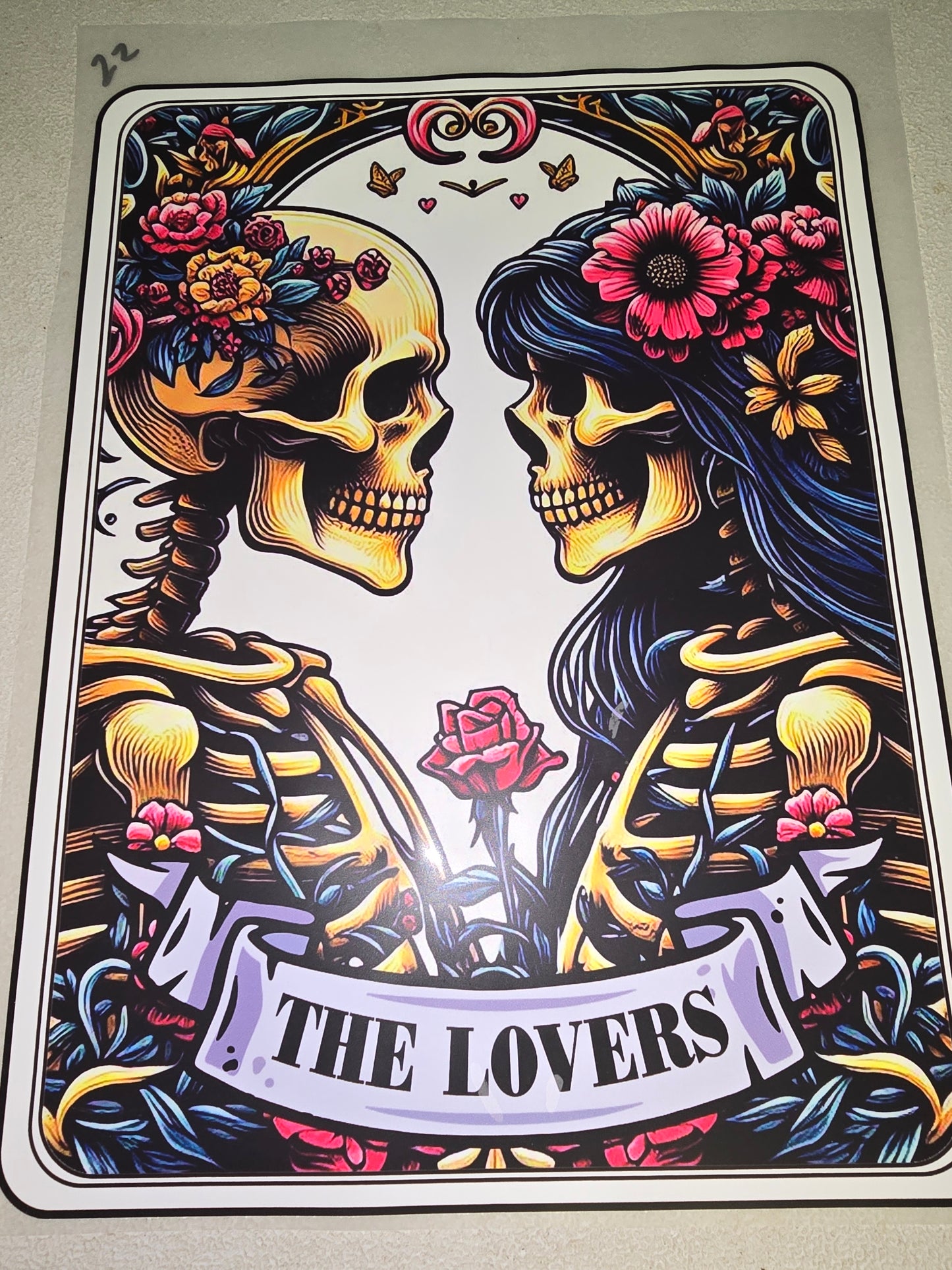Heat Transfer - Skulls, Skeletons, People, Tarot Cards, Witches