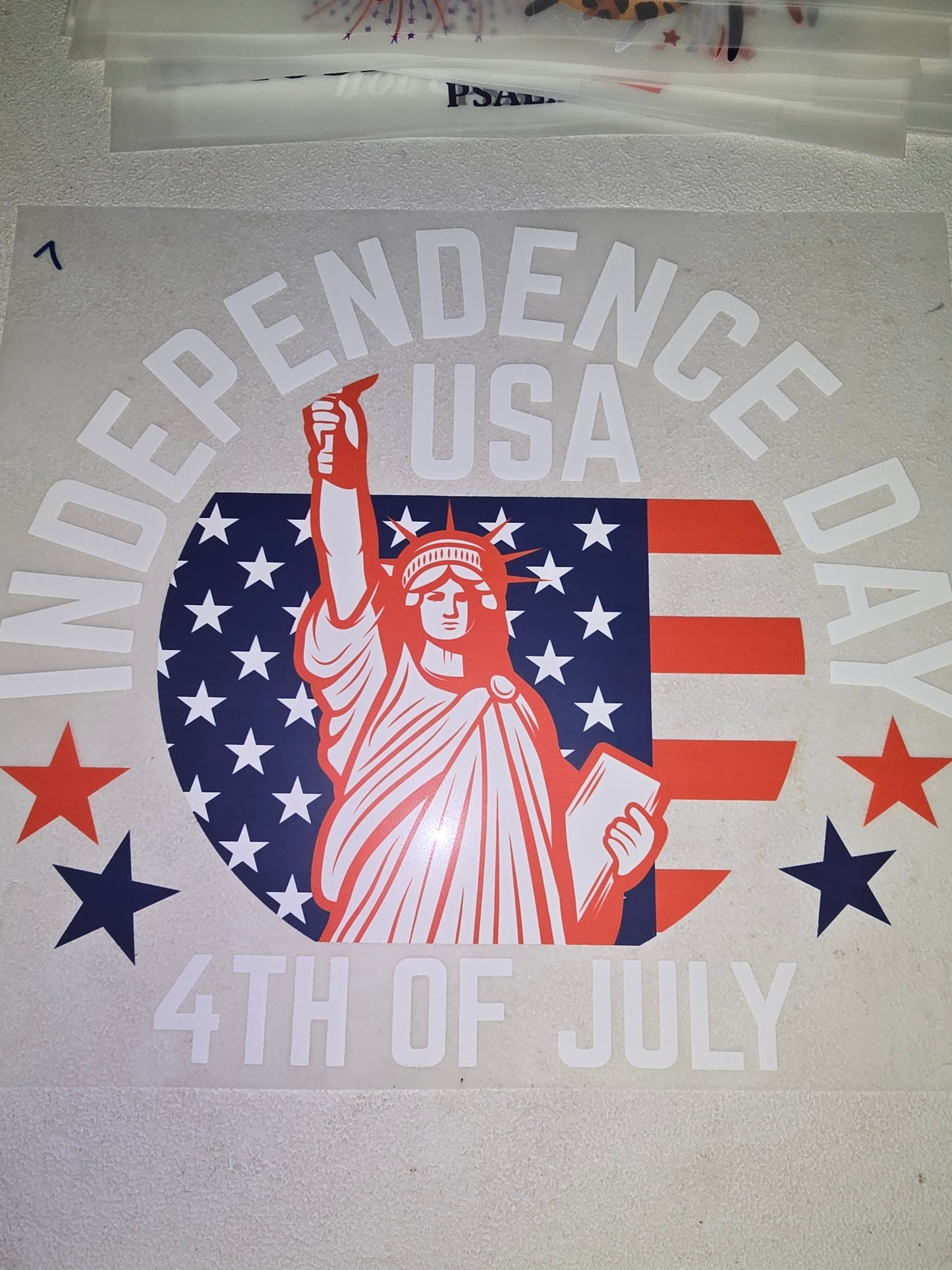 Heat Transfer - 4th of July, Inspirational Quotes