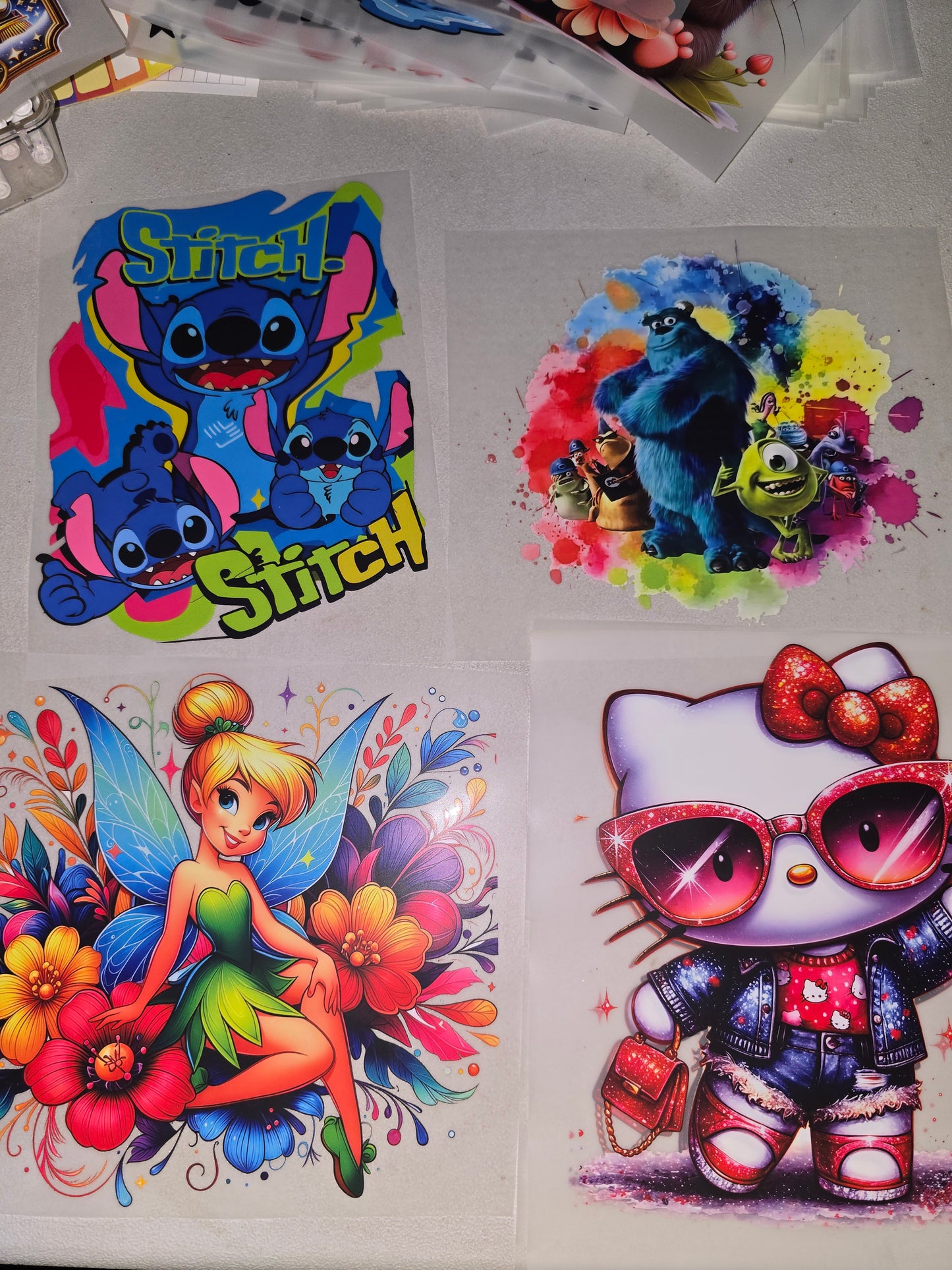 Heat Transfers Kid Size, Pocket Size