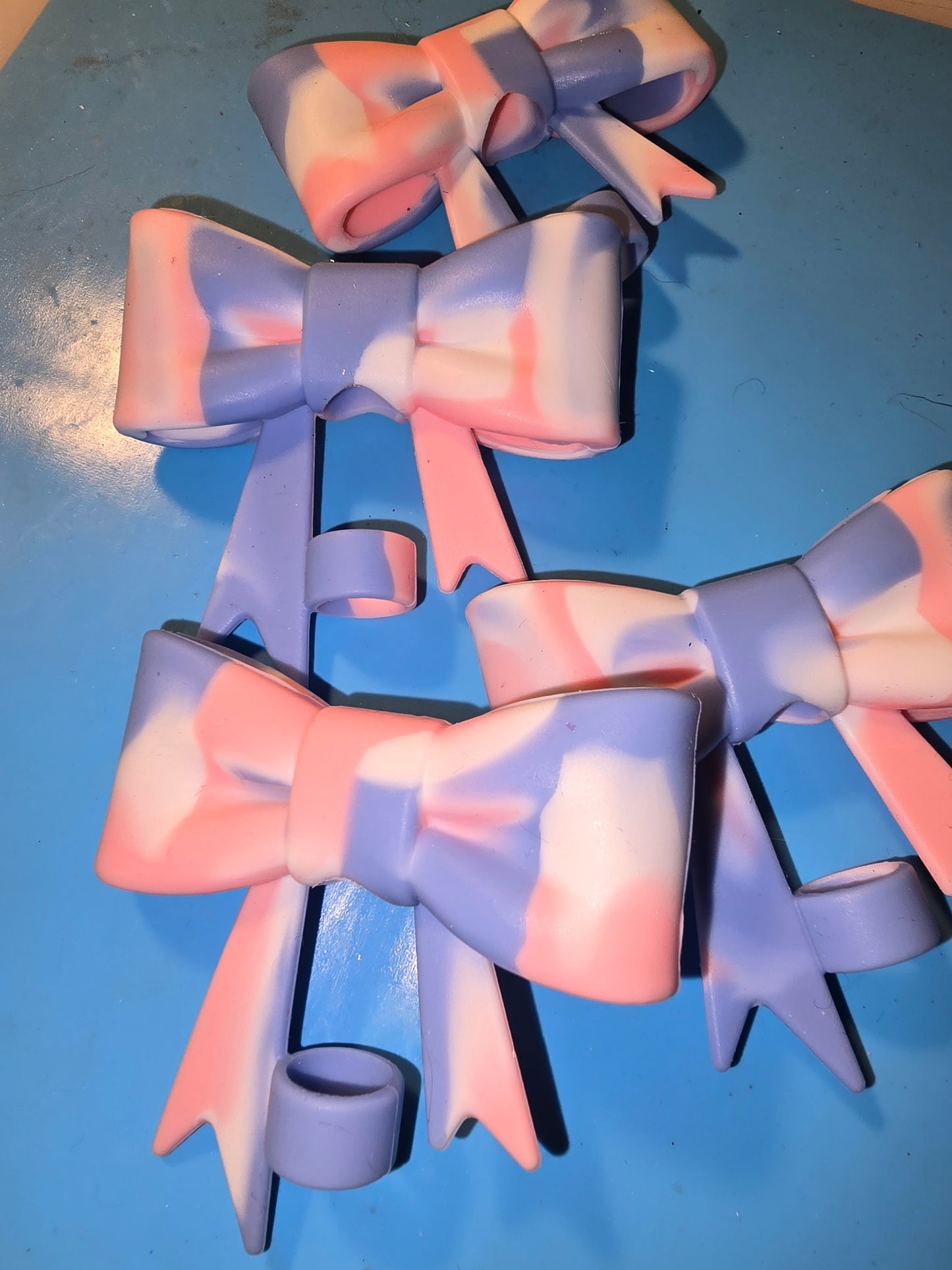 Silicone Focals and Straw Toppers - Bows