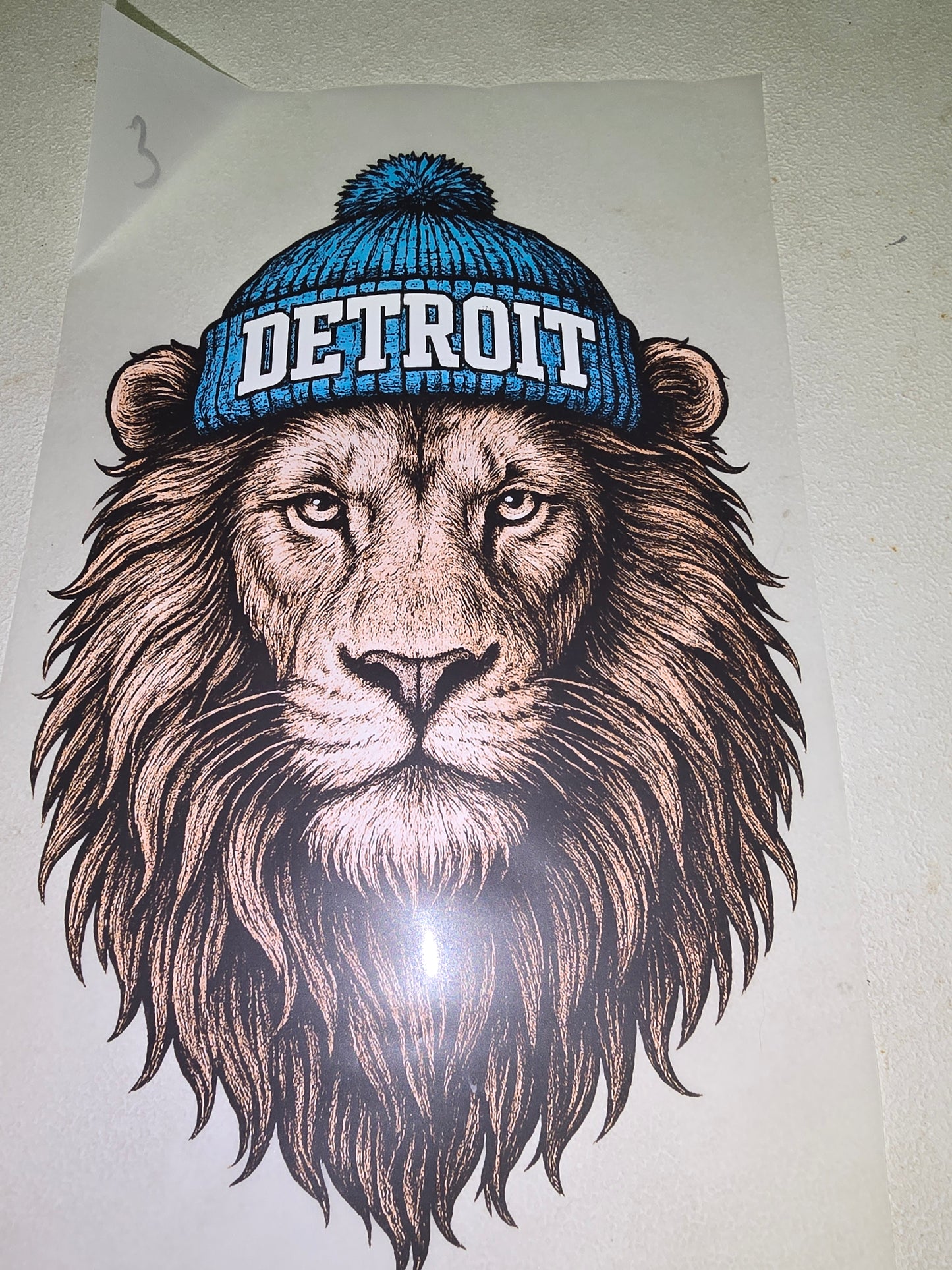 Heat Transfers - Detroit Lions