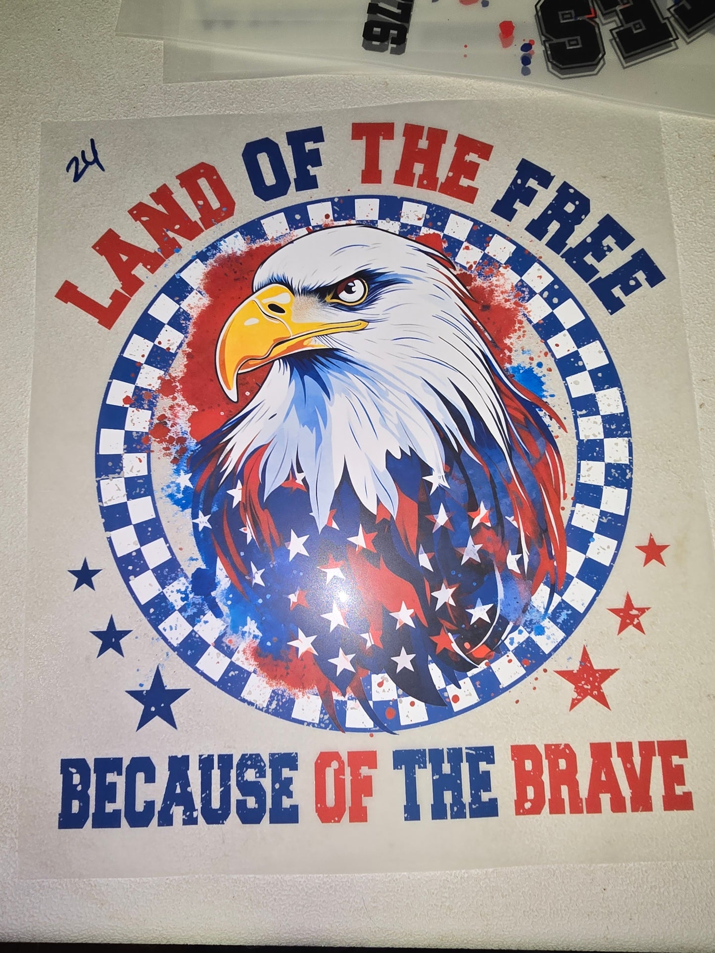Heat Transfer - 4th of July, Inspirational Quotes