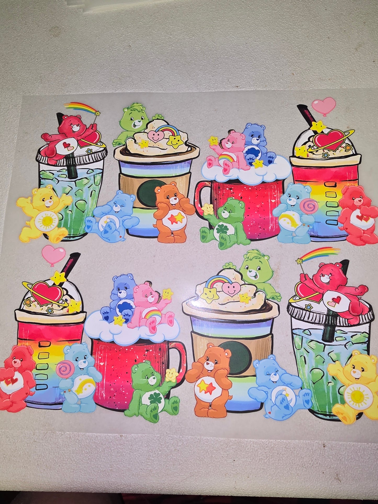 Heat Transfer - Rainbow Brite, Strawberry Shortcake, Care Bears, Smurfs