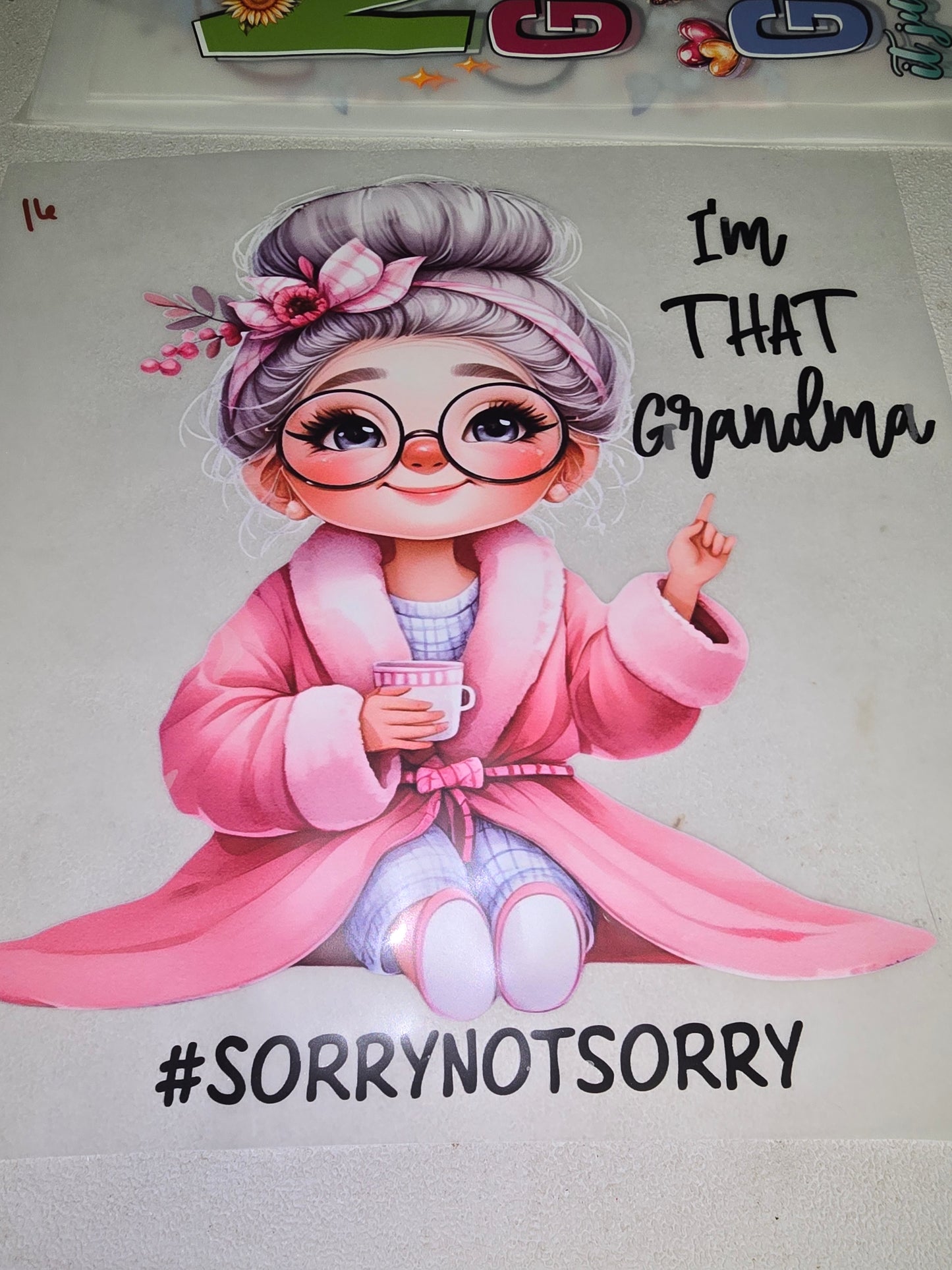 Heat Transfer - Grandma, Grandpa, Great Grandma