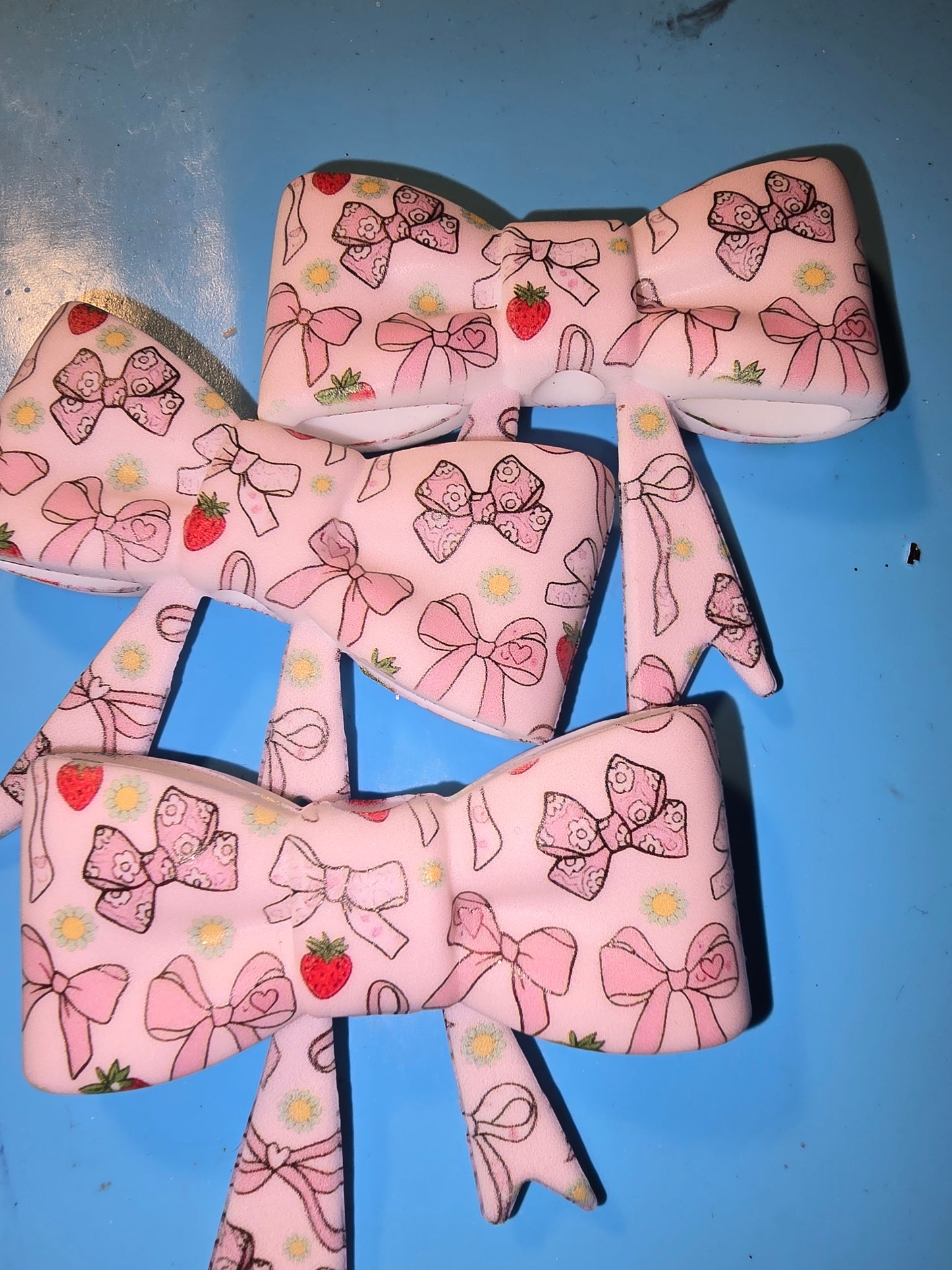 Silicone Focals and Straw Toppers - Bows