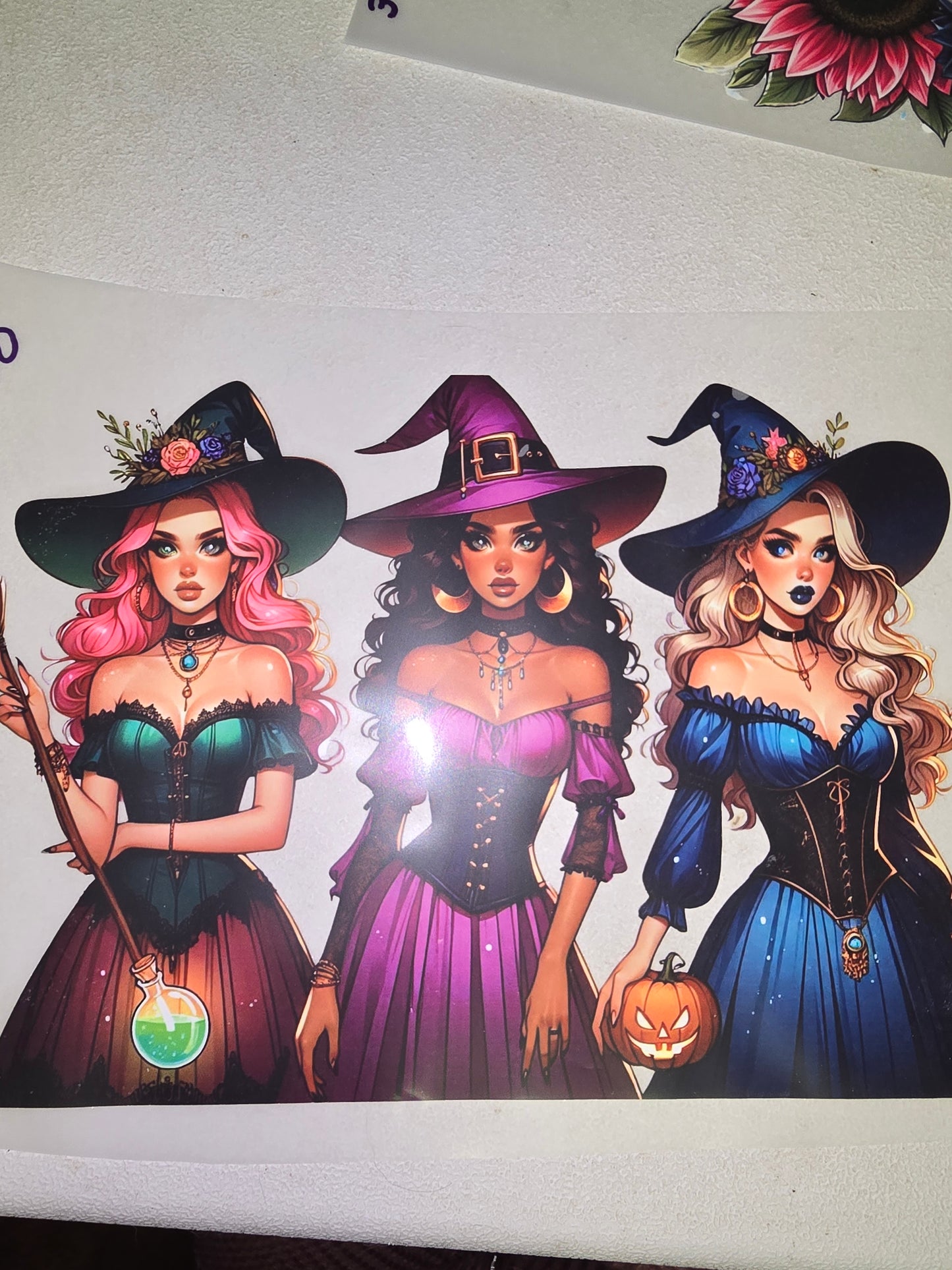 Heat Transfer - Skulls, Skeletons, People, Tarot Cards, Witches