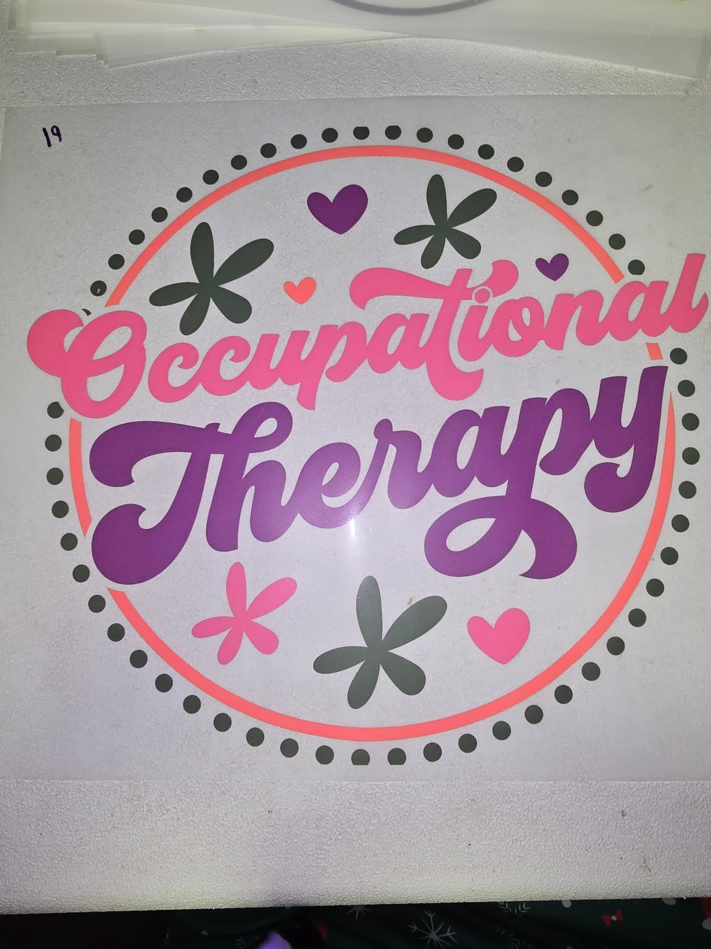 Heat Transfer - Caregiver, Vet, Dental, RT, ST, OT