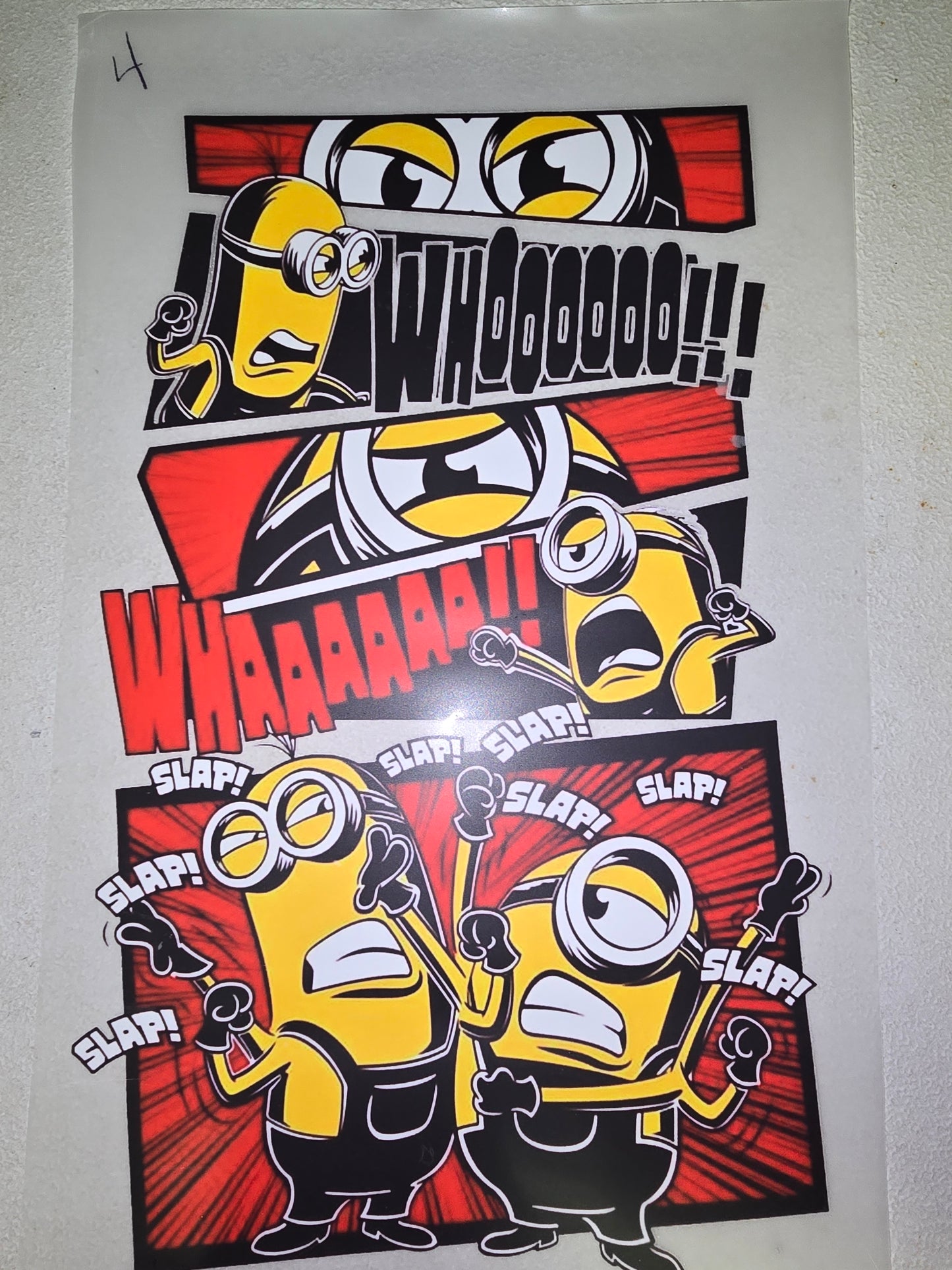 Heat Transfer - Minnions, Ghost Busters, Scooby Doo, Sponge Bob,