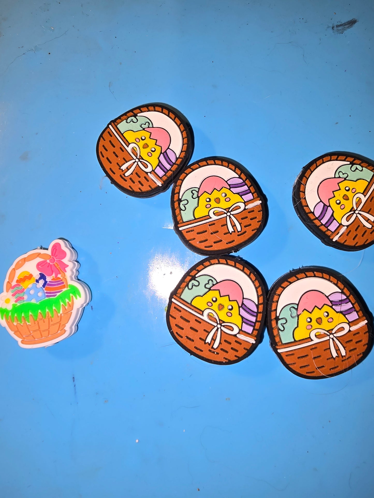 Silicone Focal/Straw topper Easter