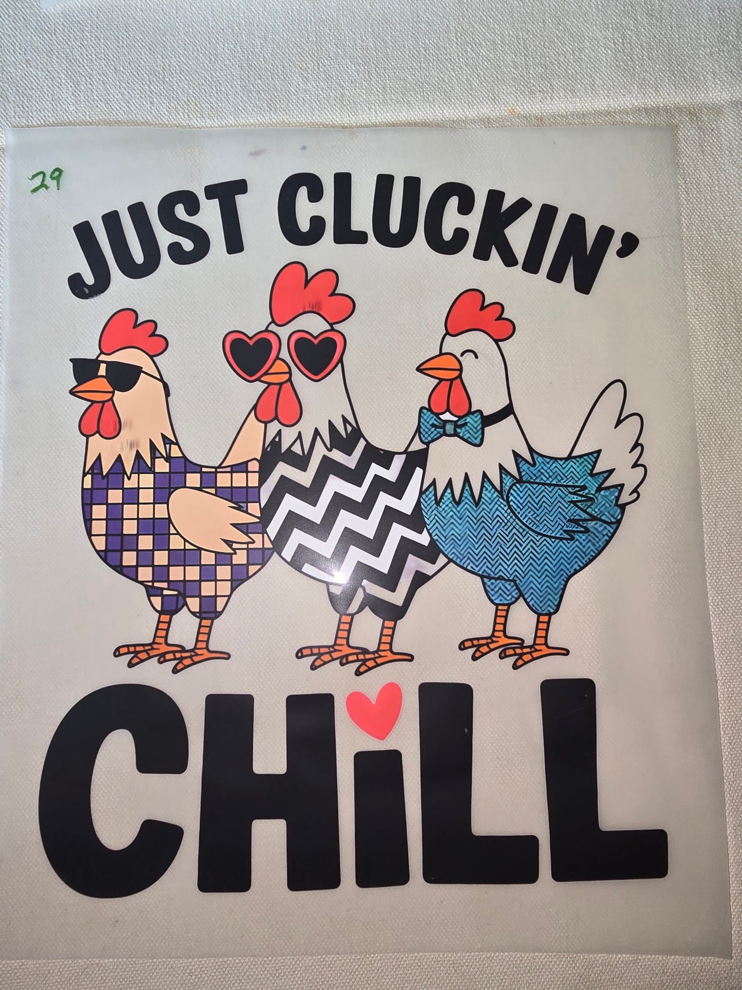 Heat Transfer - Chicken and other feathered friends