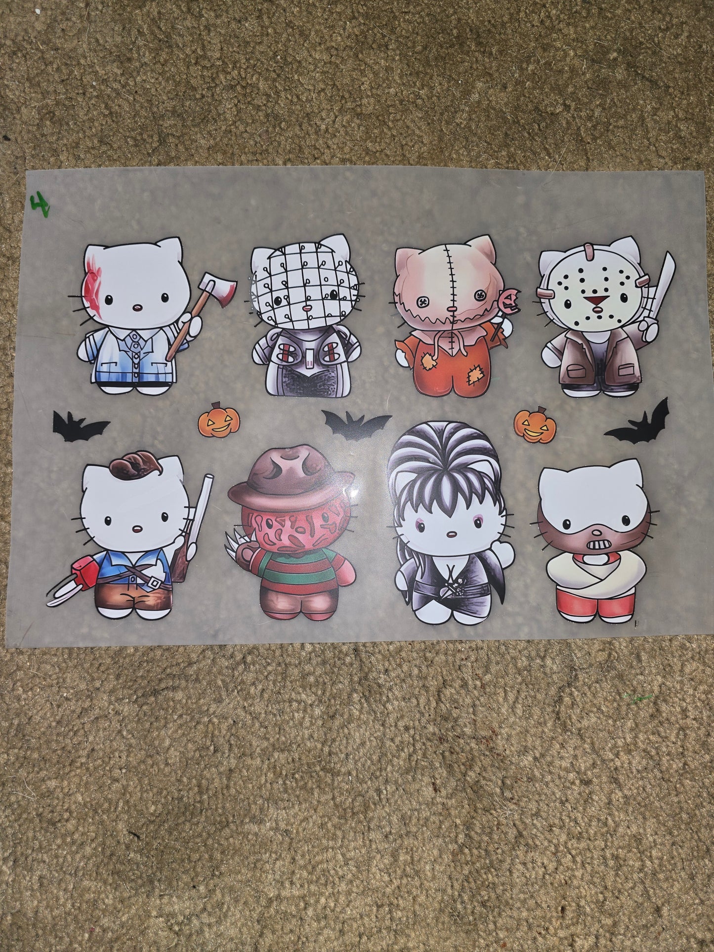Heat Transfer - Stitch/HK and Friends