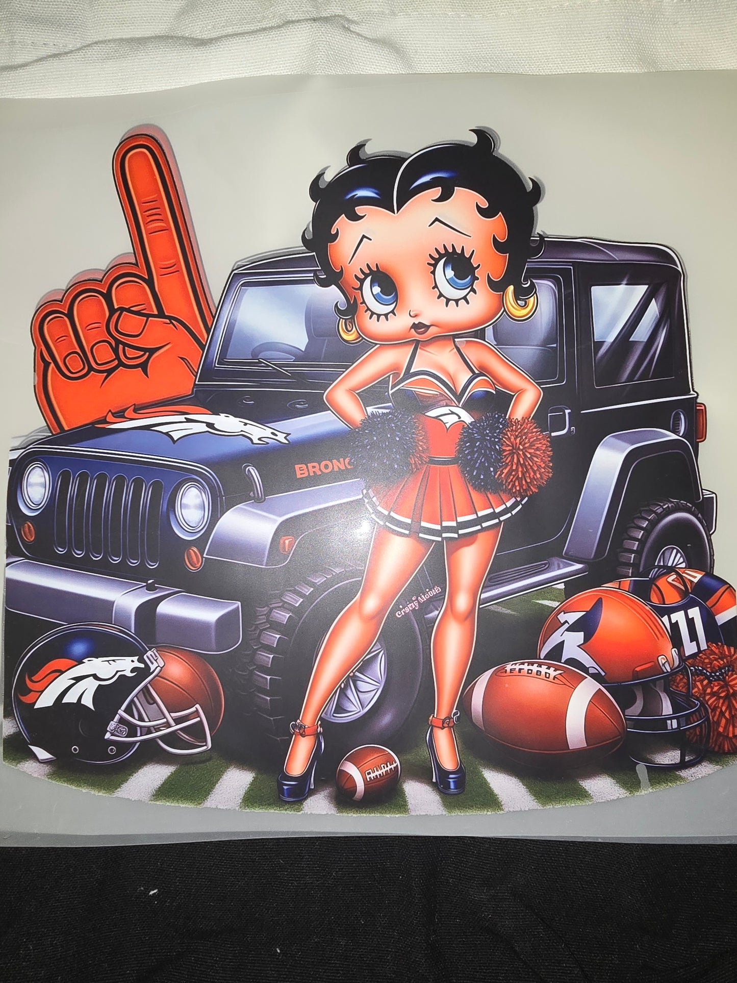 Heat Transfer - Betty Boop