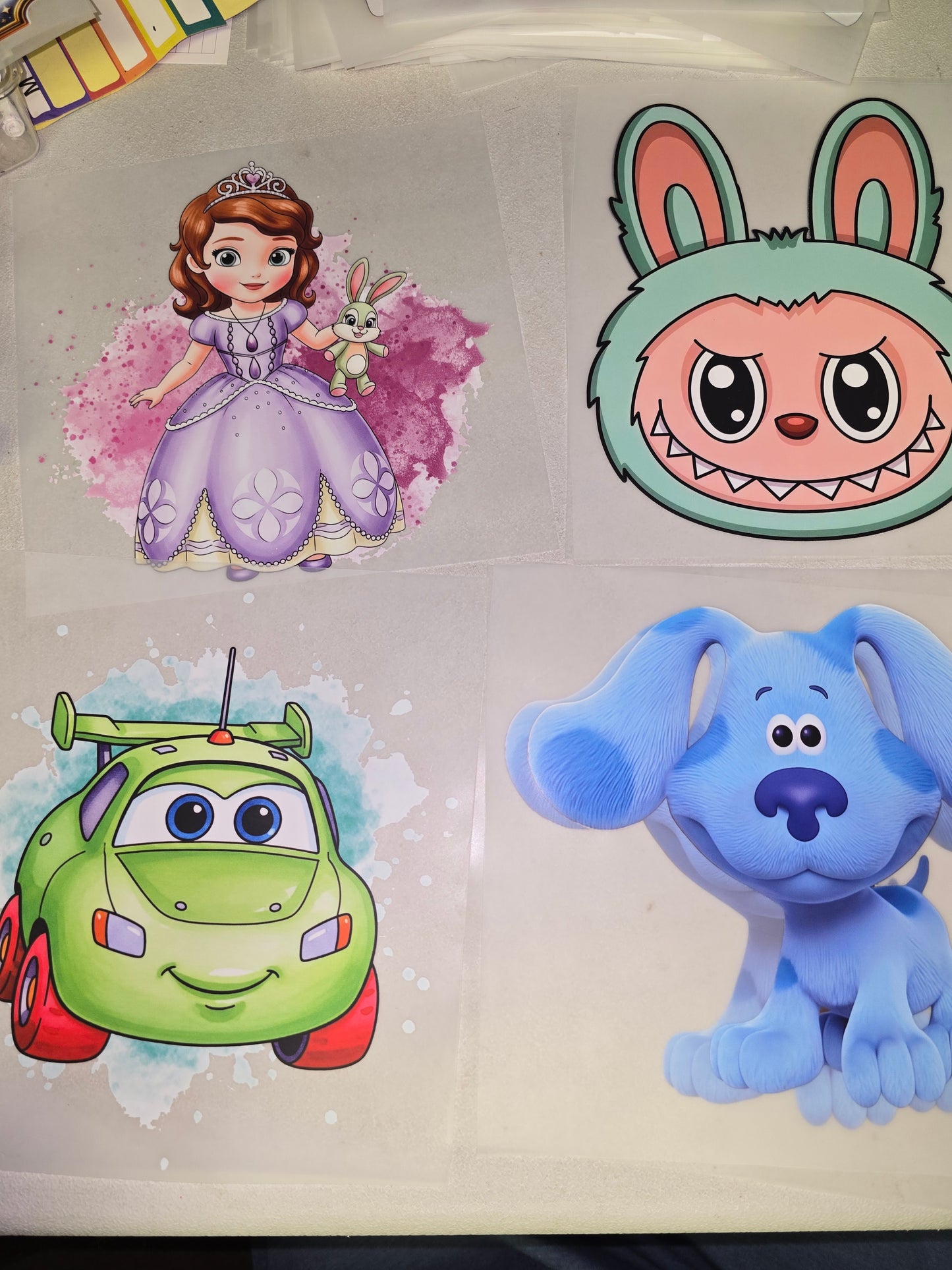 Heat Transfers Kid Size, Pocket Size