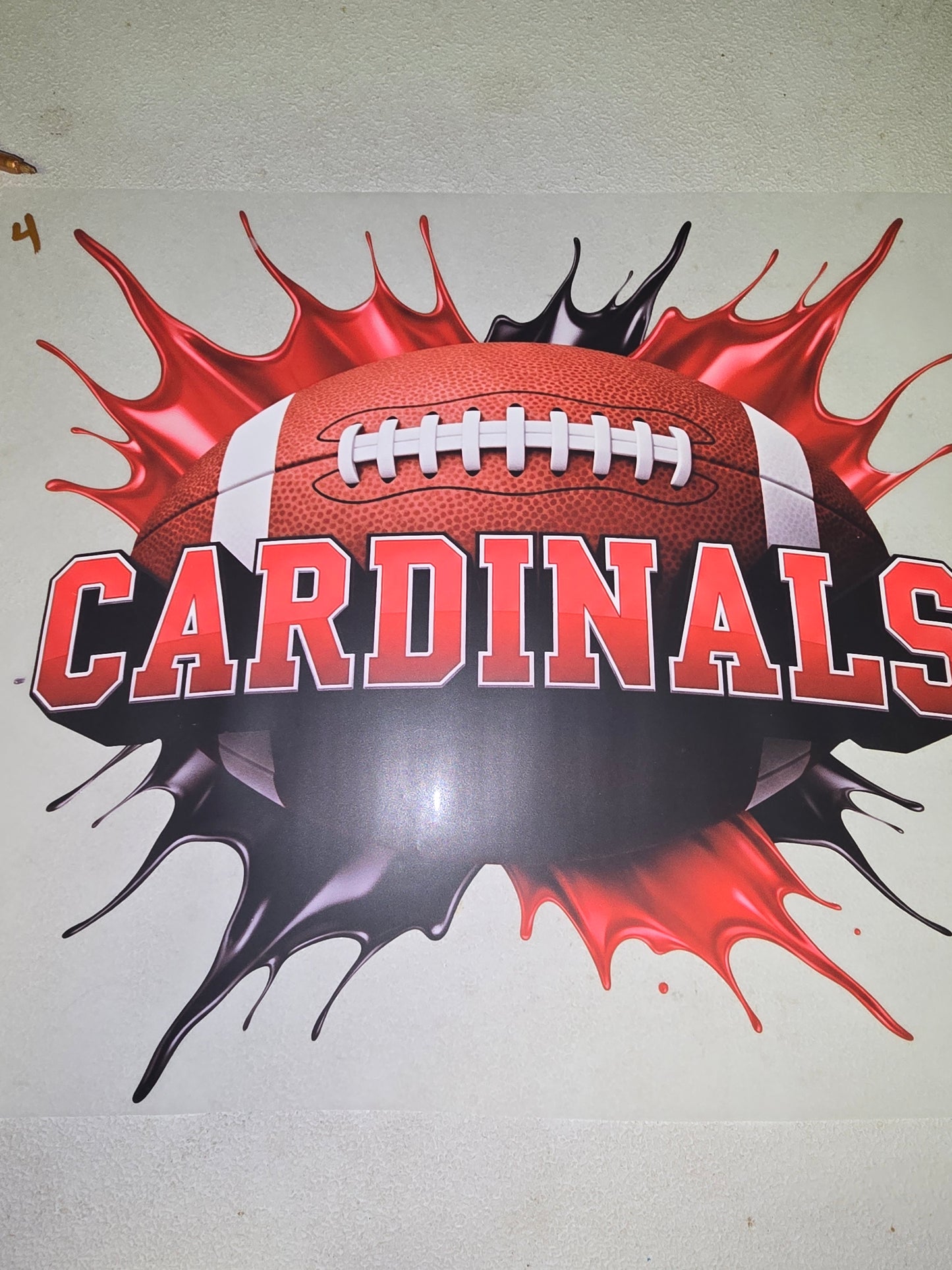 Heat Transfers - Raiders, Cardinals, Chargers