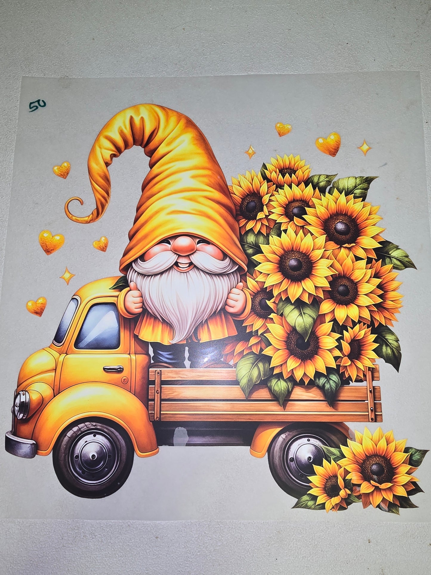 Heat Transfer - Heart, Bow, Flowers, Gnomes, Dreamcatchers, Moons