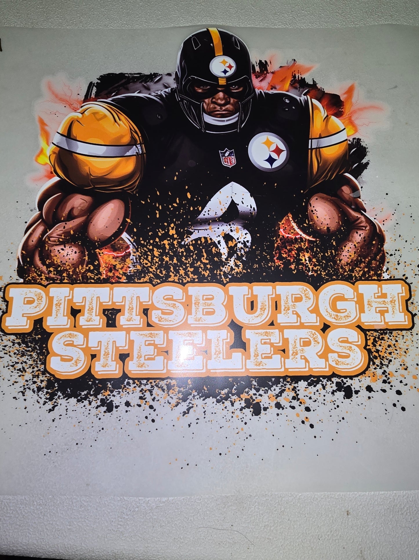 Heat Transfers - Steelers, Buccaners