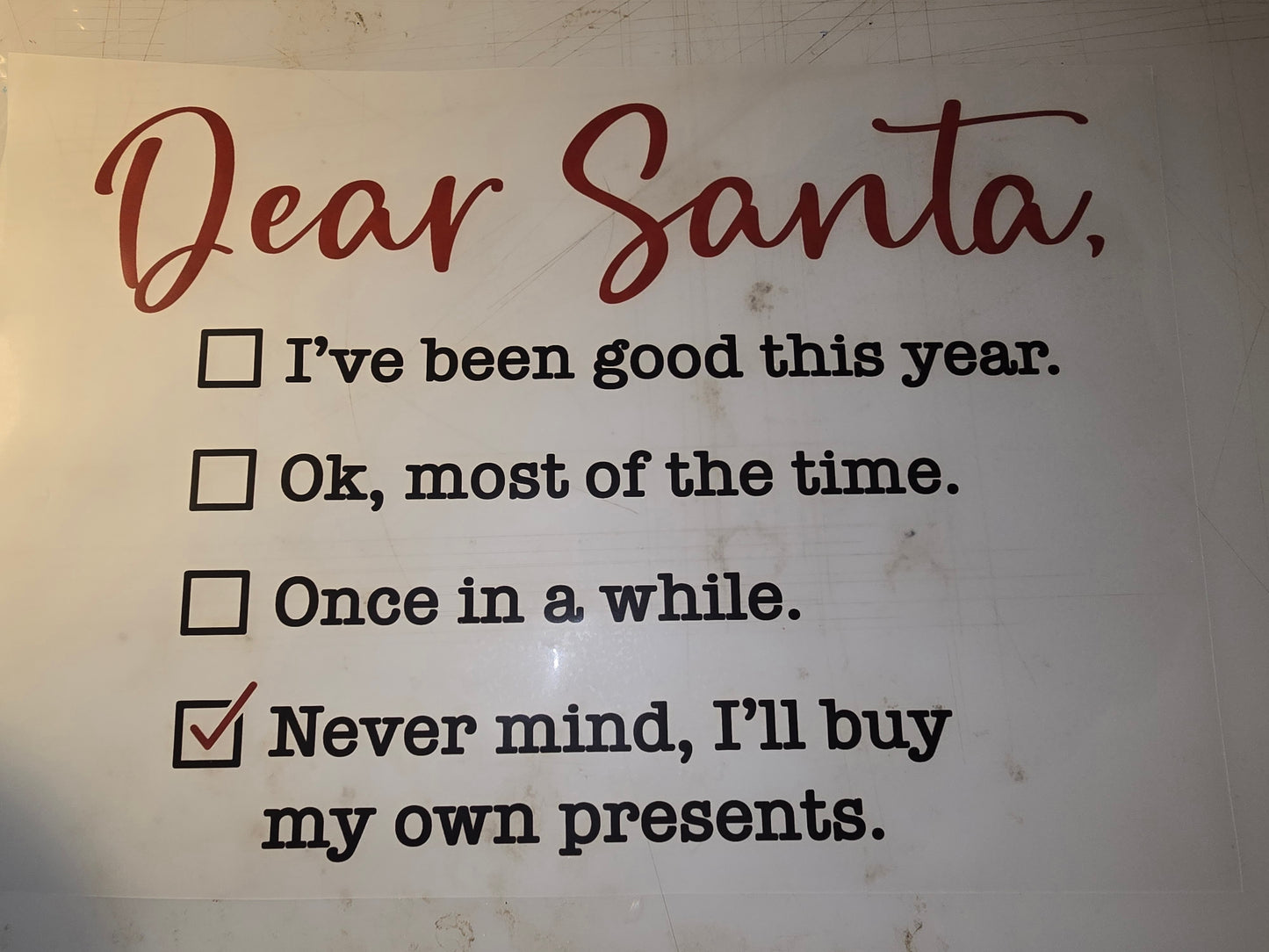 Heat Transfer - Christmas, Winter