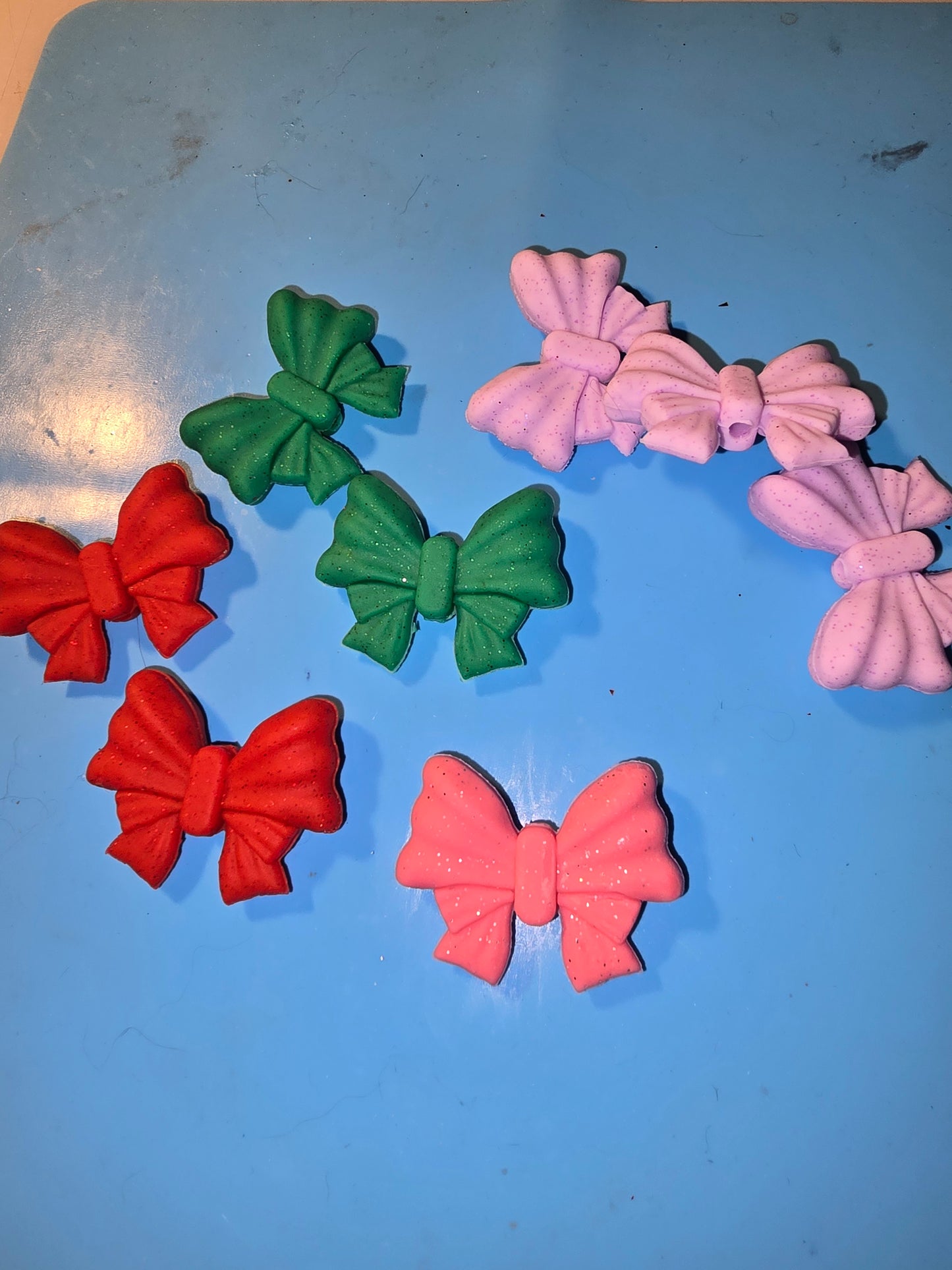 Silicone Focals and Straw Toppers - Bows