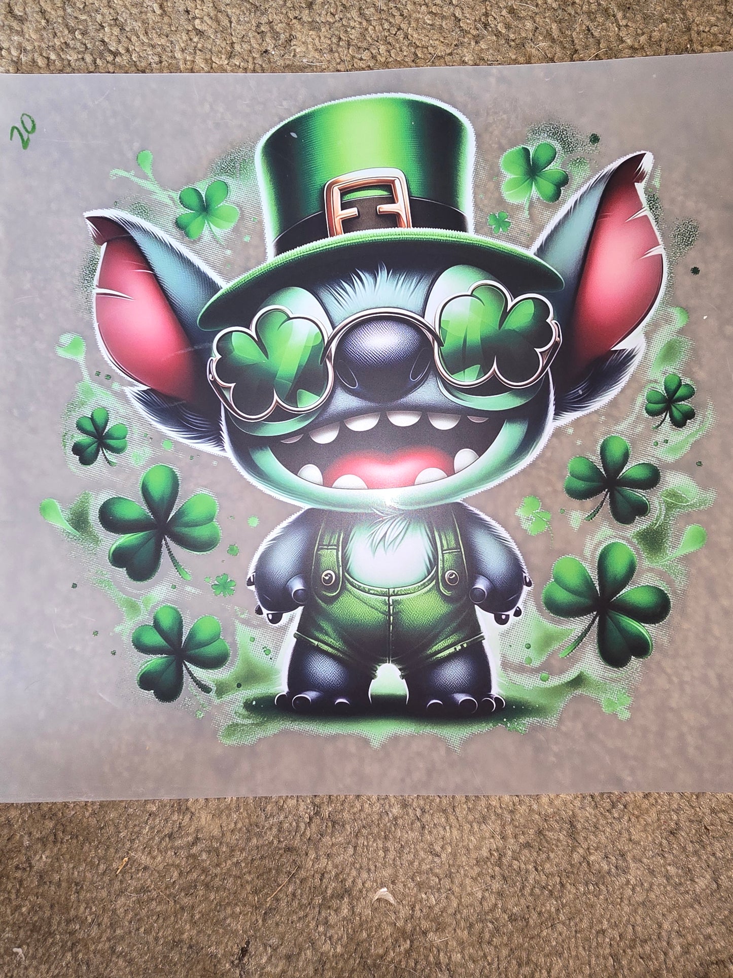 Heat Transfer - Stitch/HK and Friends